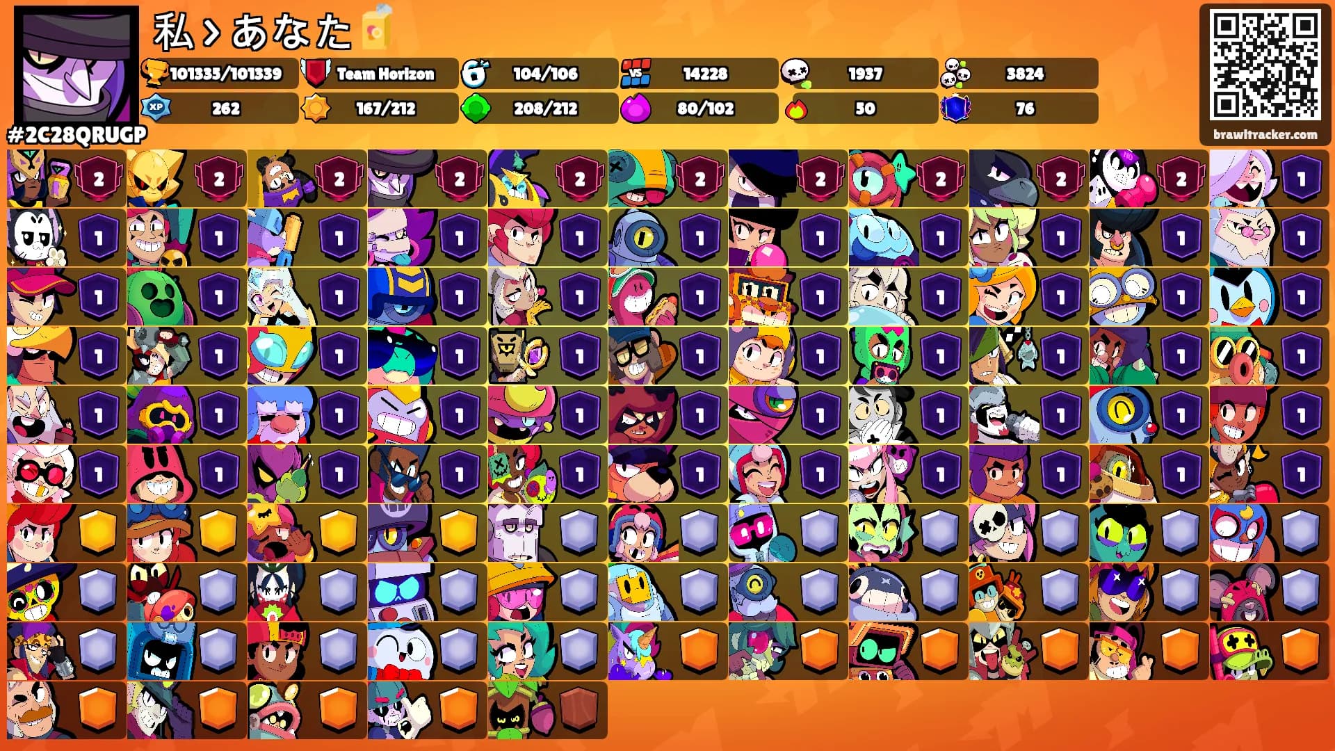 私 > あなた🧃's Ranks