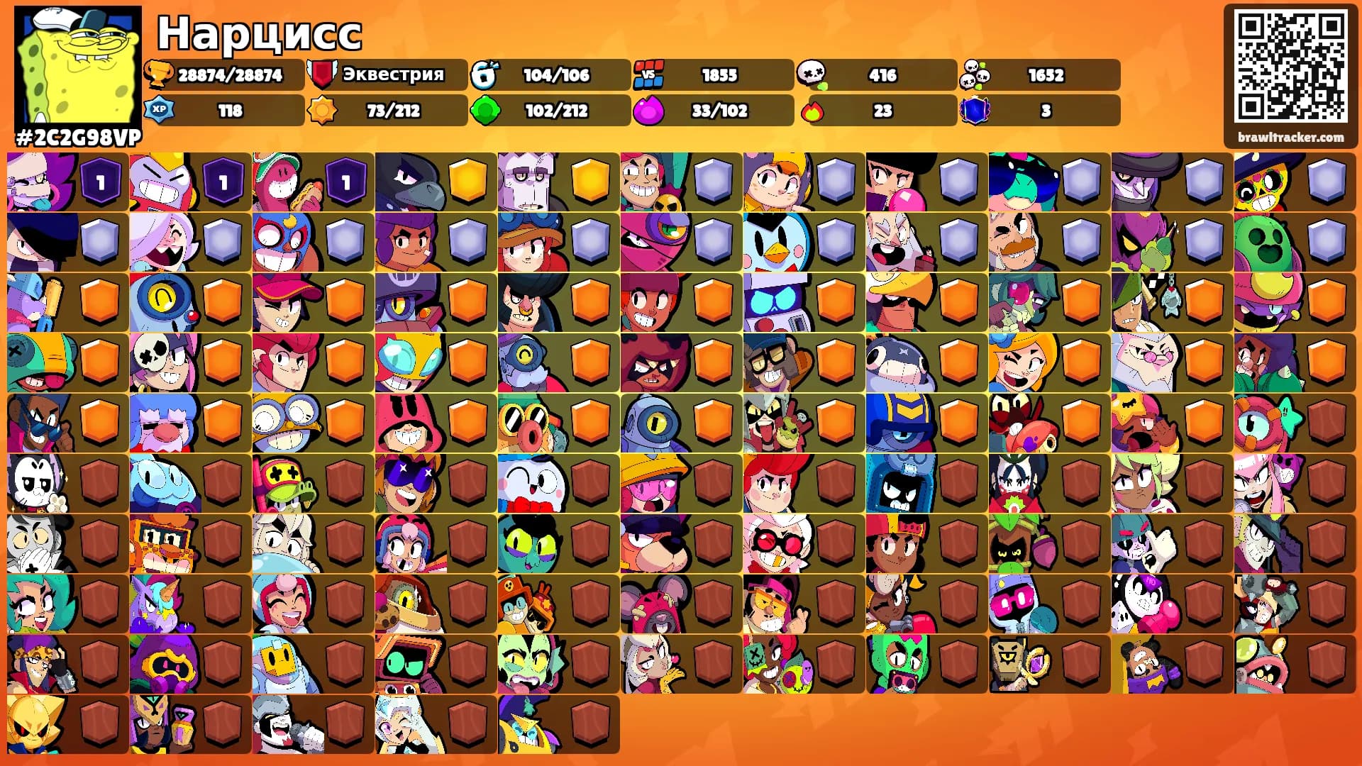 Нарцисс's Ranks