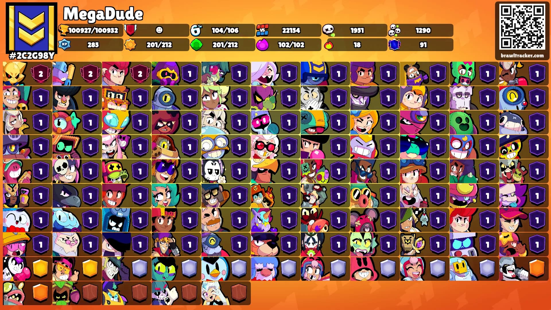MegaDude's Ranks