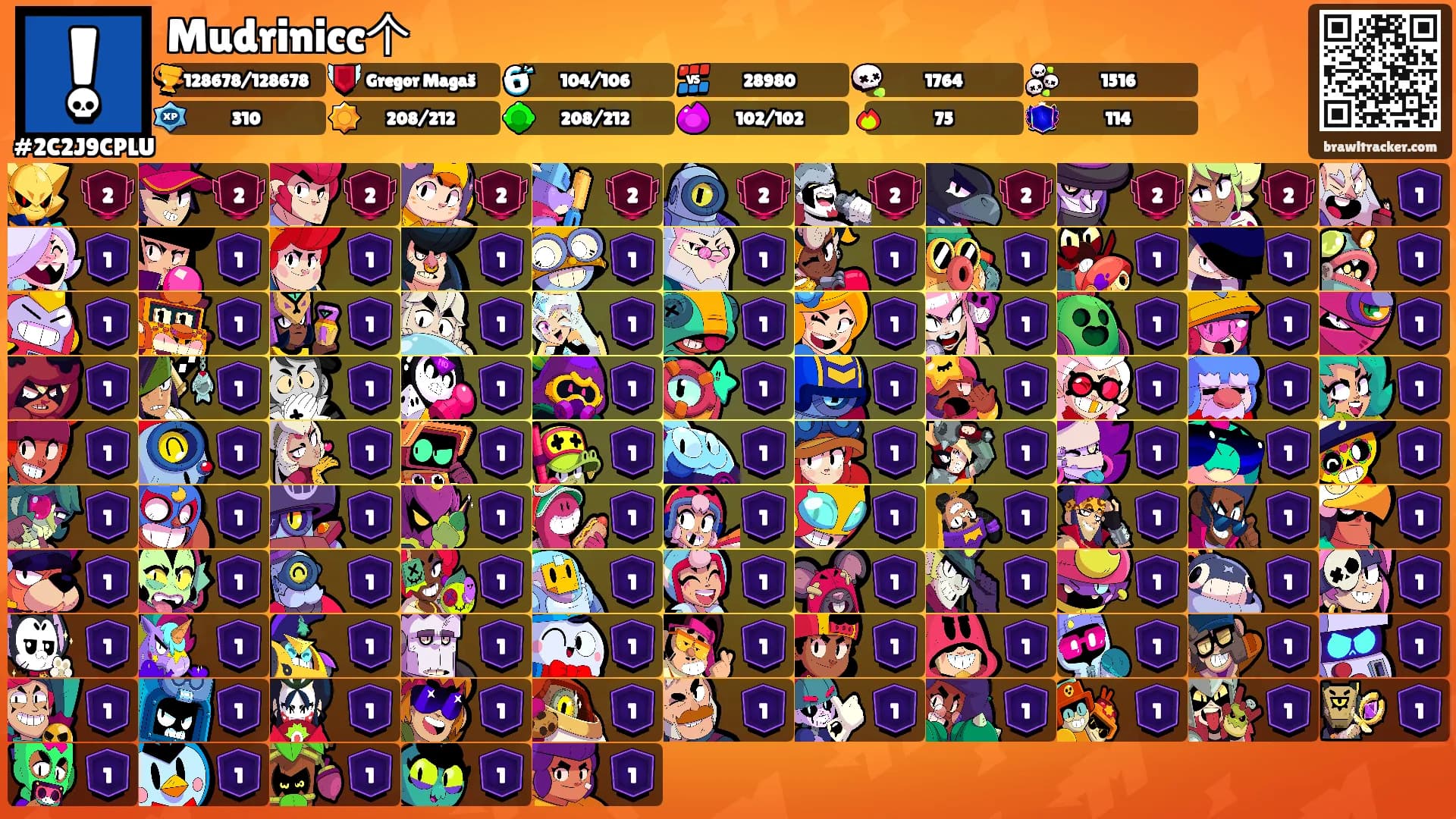 Mudrinicc个's Ranks
