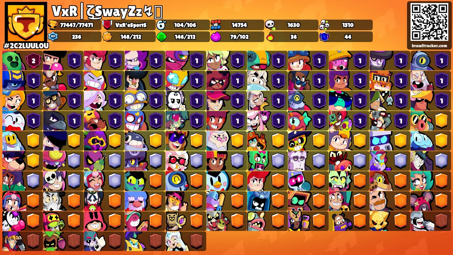 VxR|ζ͜SwayZz↯🌪's Ranks