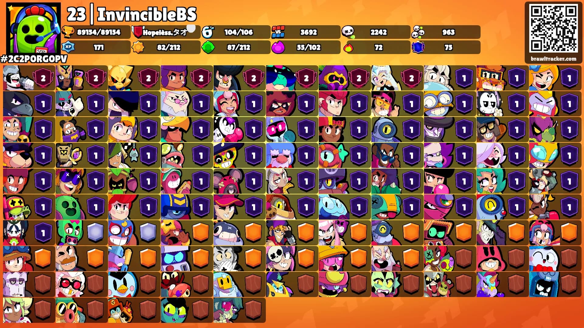 23|InvincibleBS's Ranks
