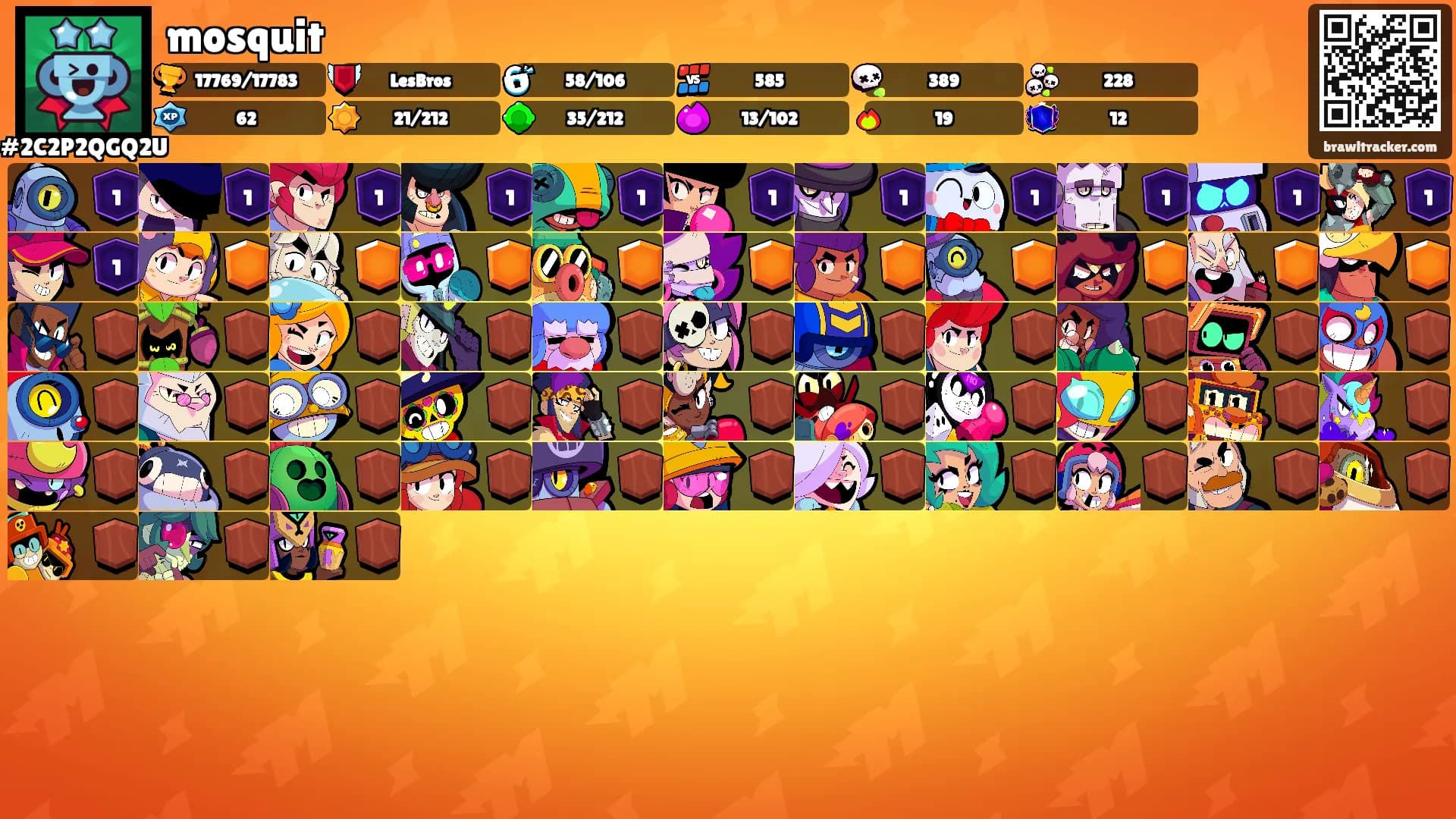 mosquit's Ranks