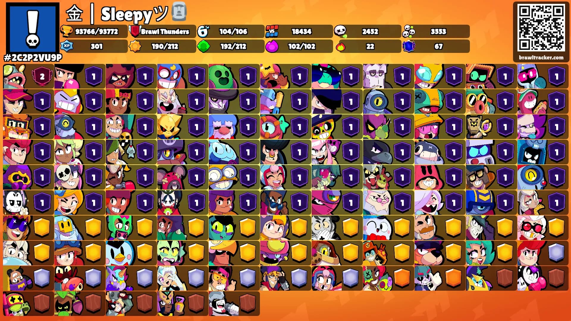 金 | Sleepyツ🗿's Ranks