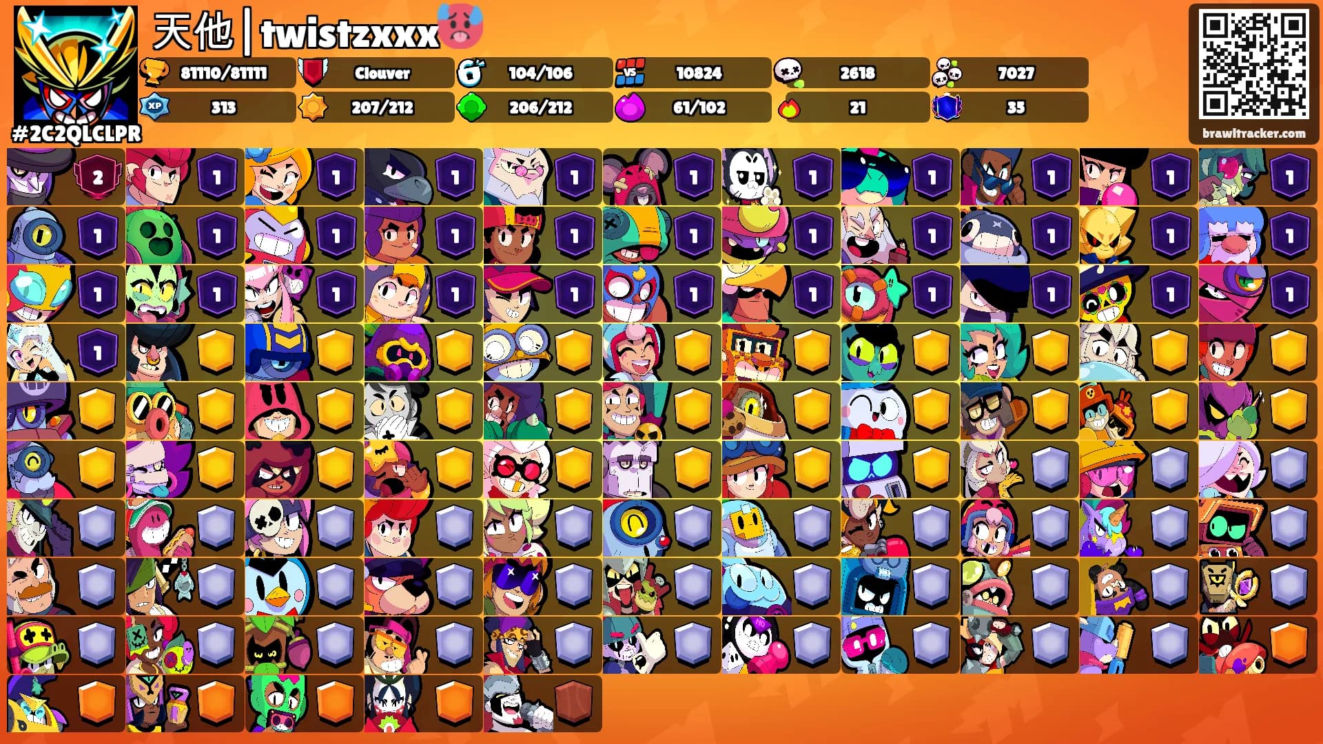 天他|twistzxxx🥵's Ranks