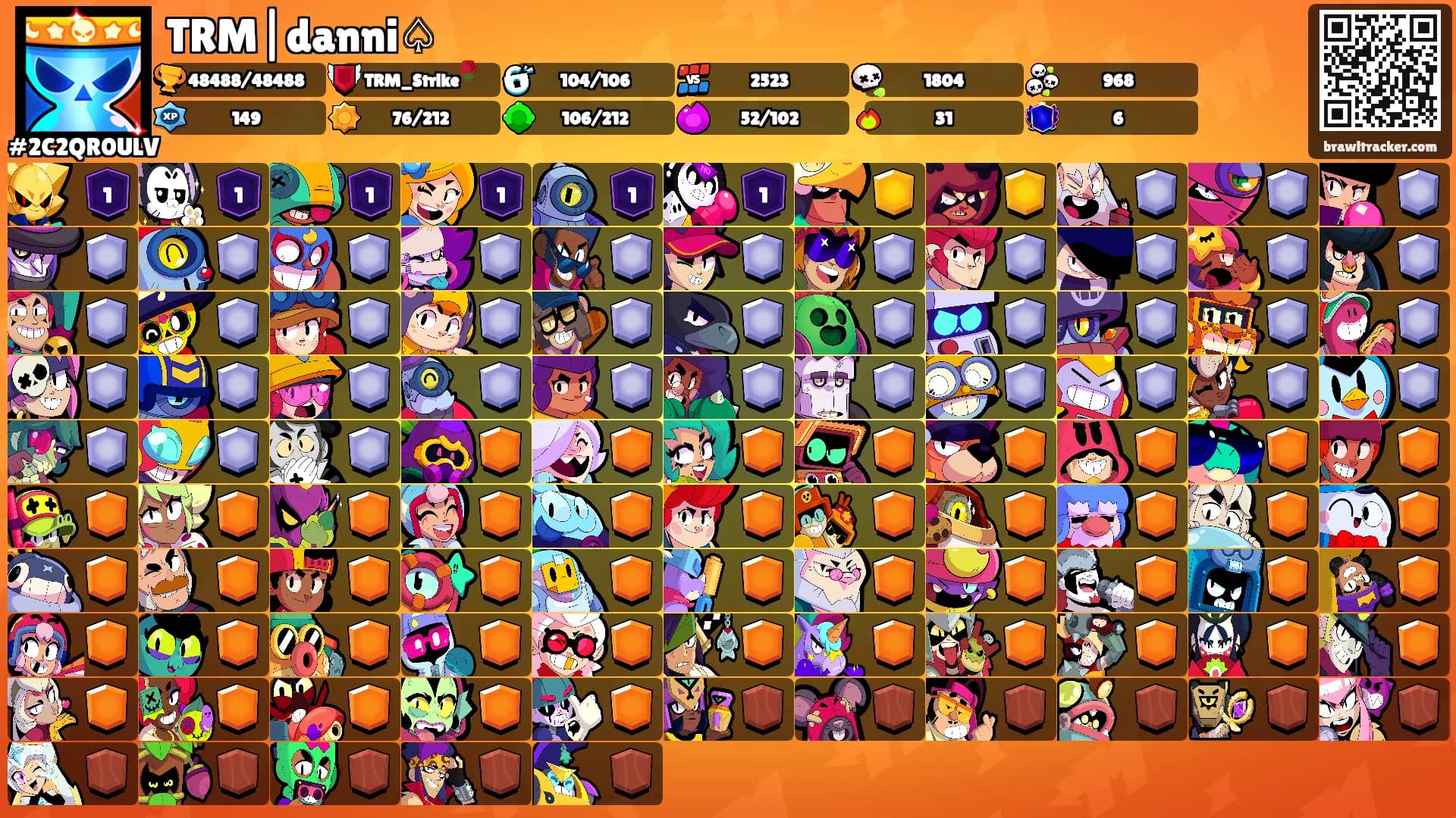 TRM|danni♤'s Ranks