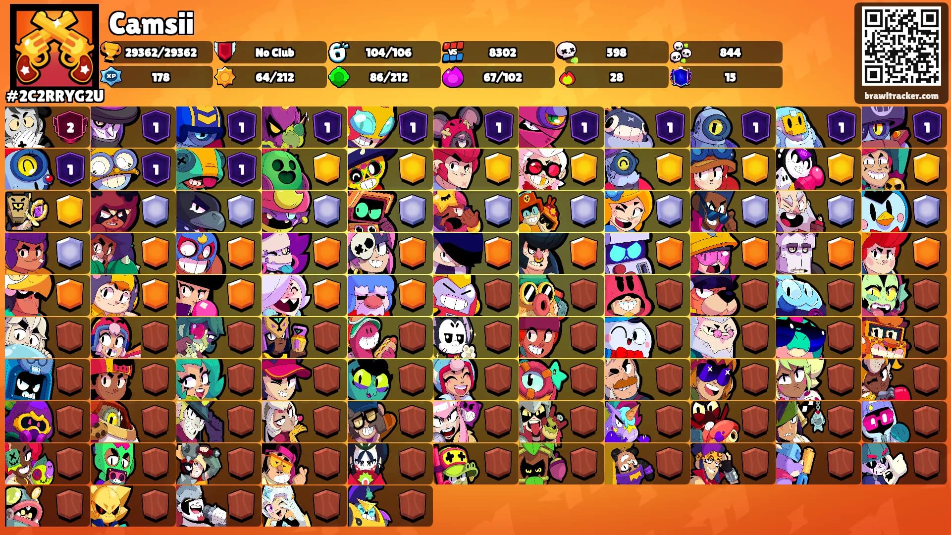 Camsii's Ranks