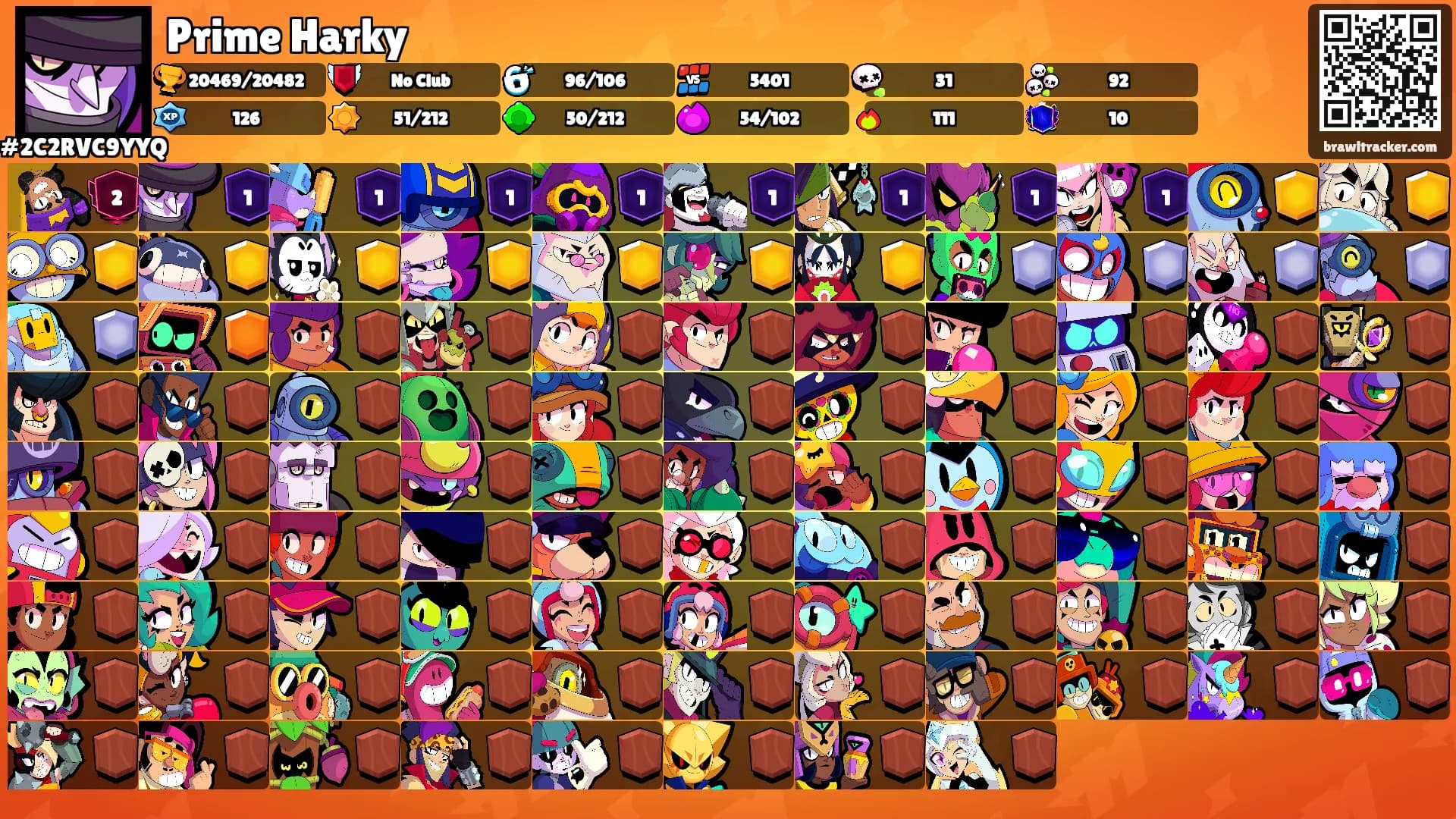 Prime Harky's Ranks