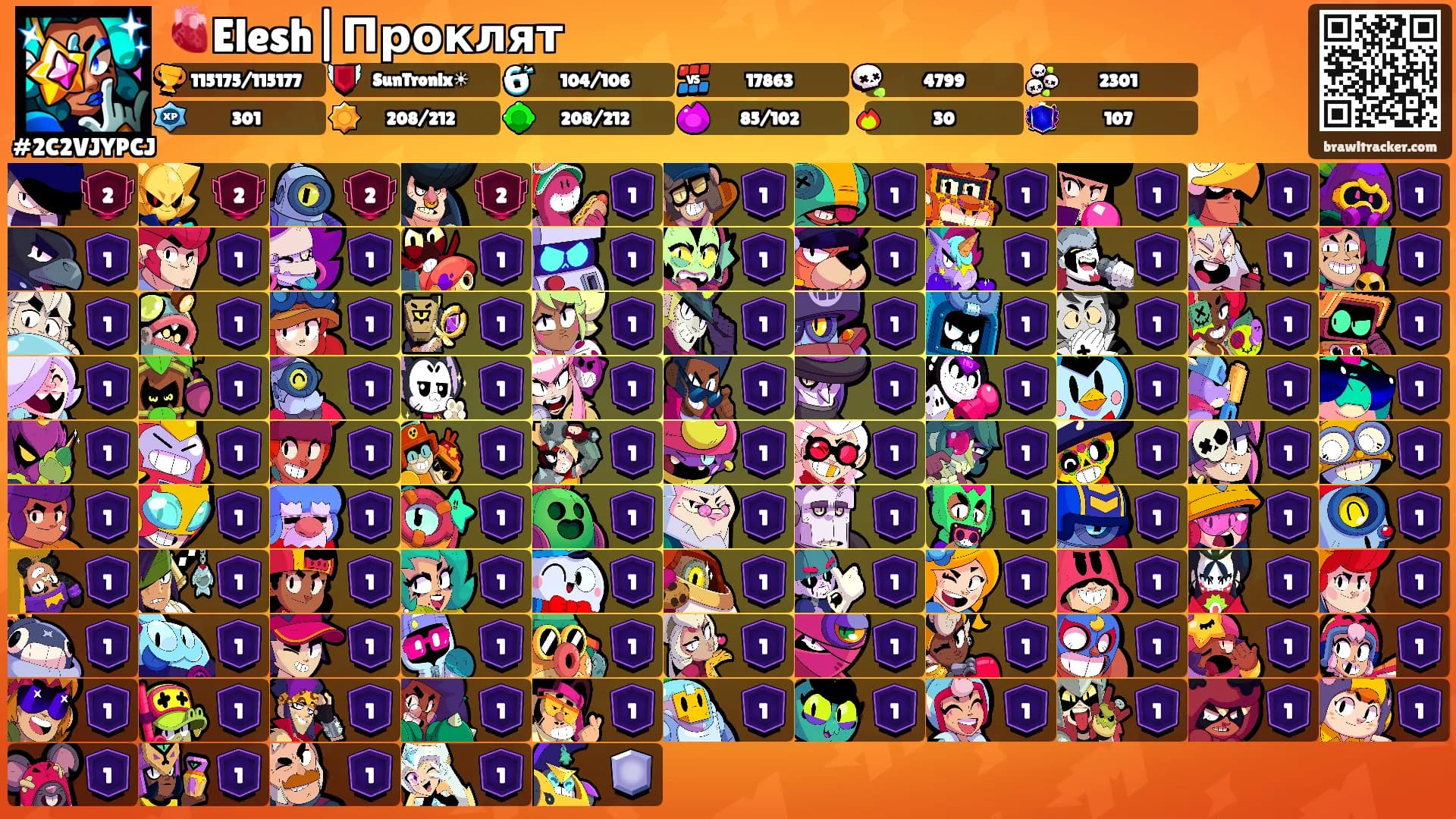 🫀Elesh|Проклят's Ranks