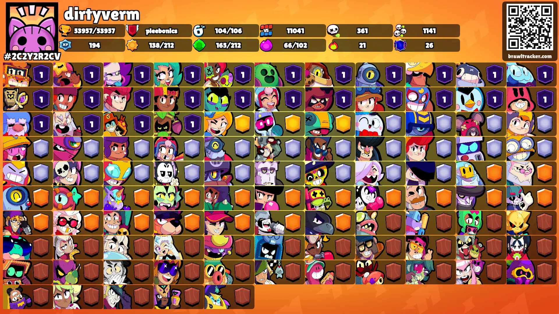dirtyverm's Ranks