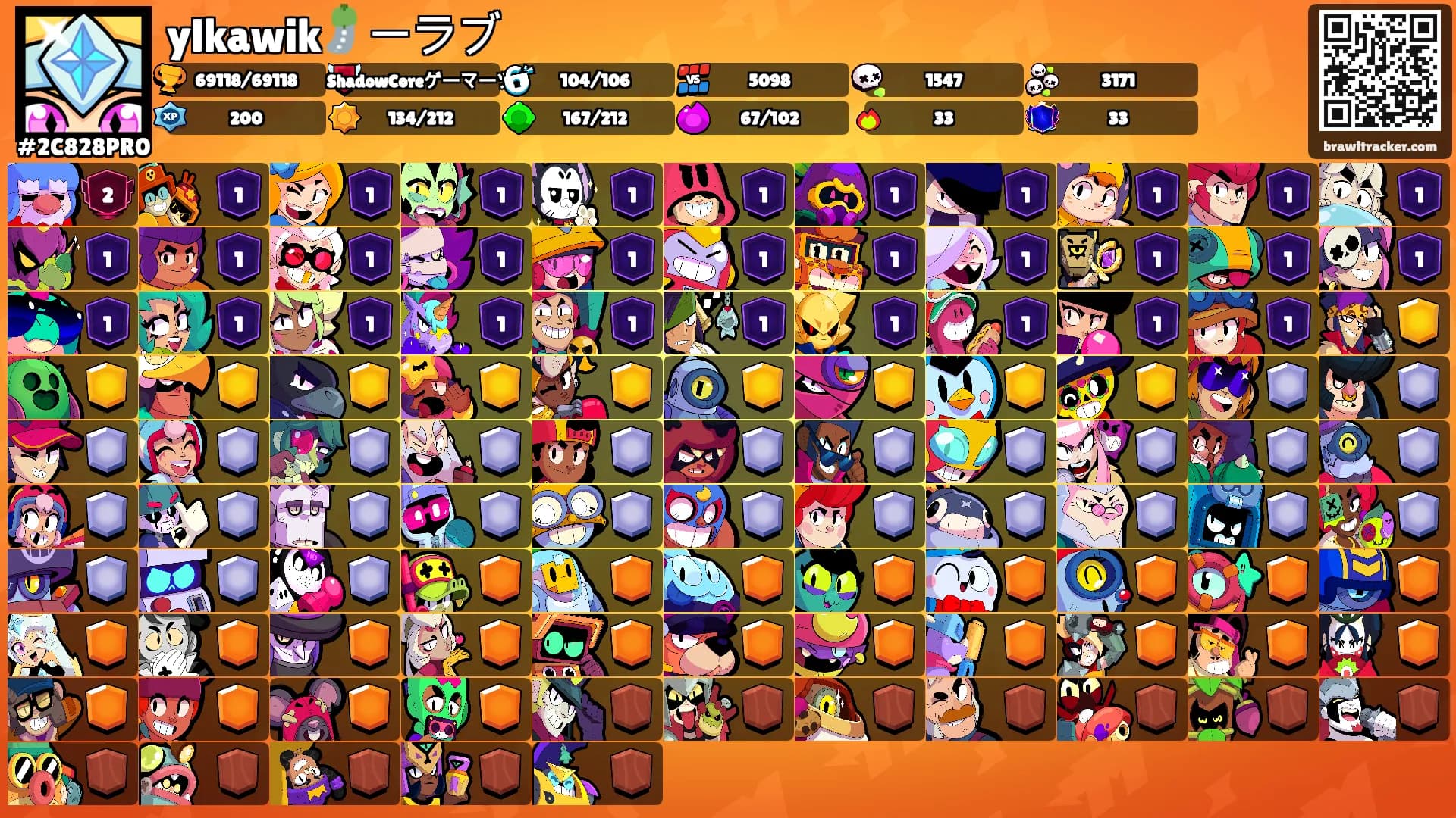 ylkawik🎐一ラブ's Ranks