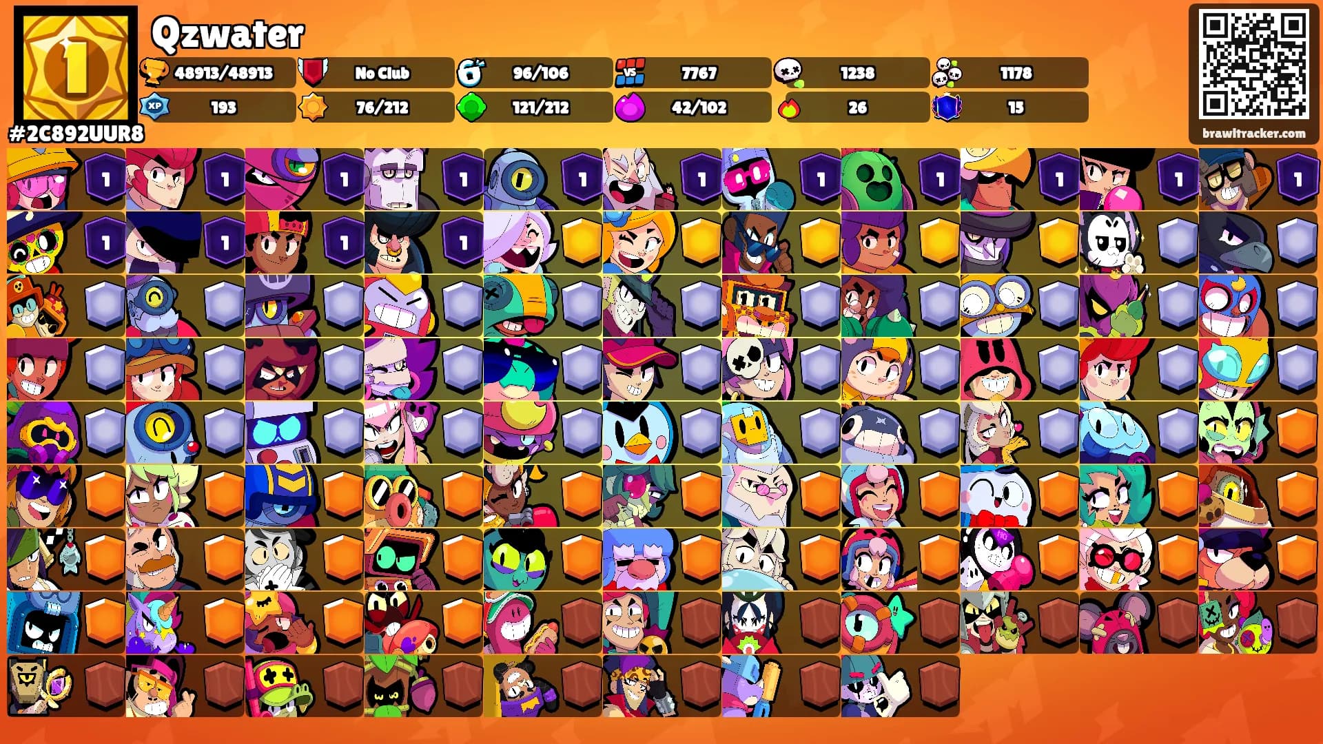 Qzwater's Ranks
