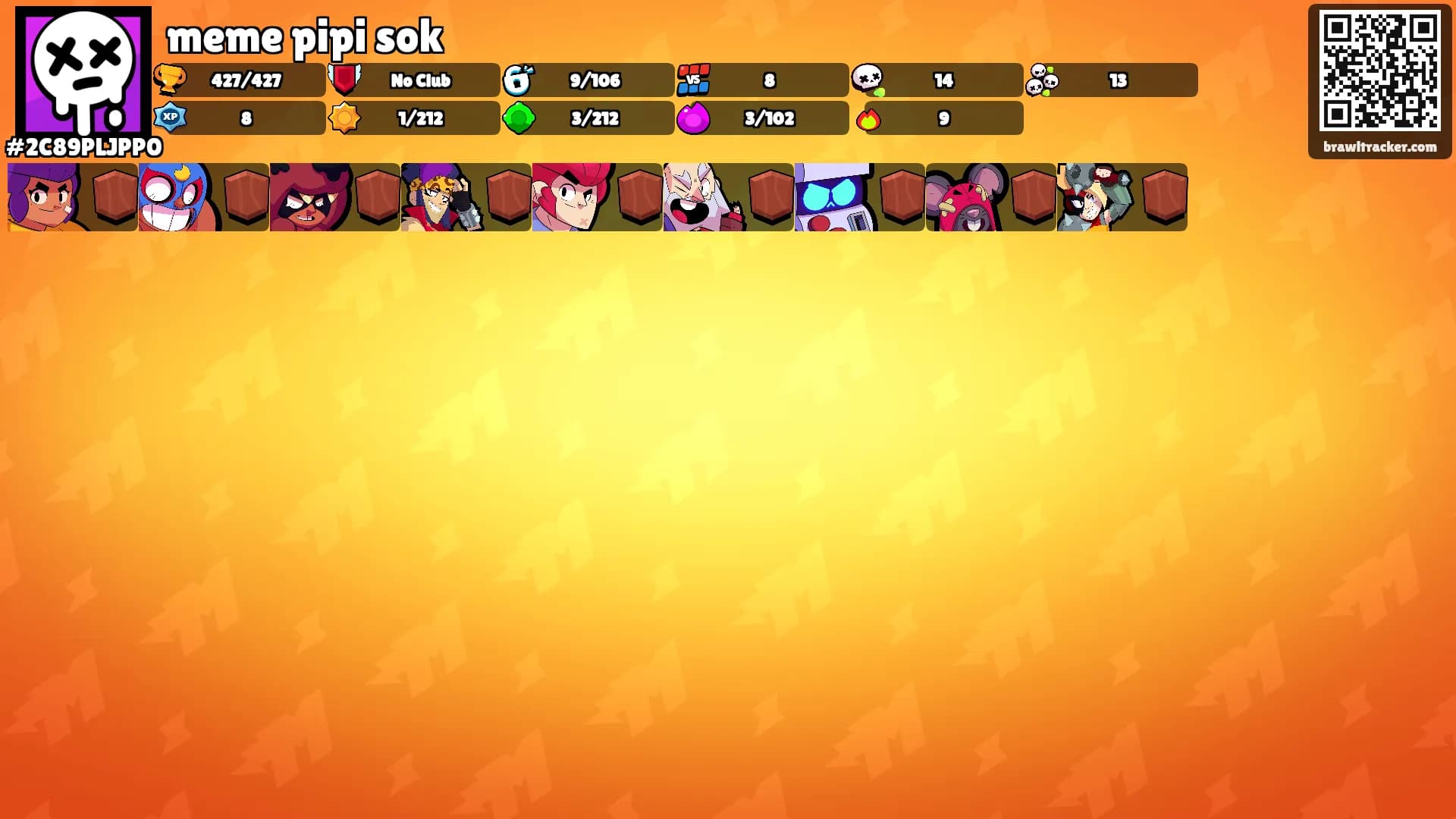 meme pipi sok's Ranks