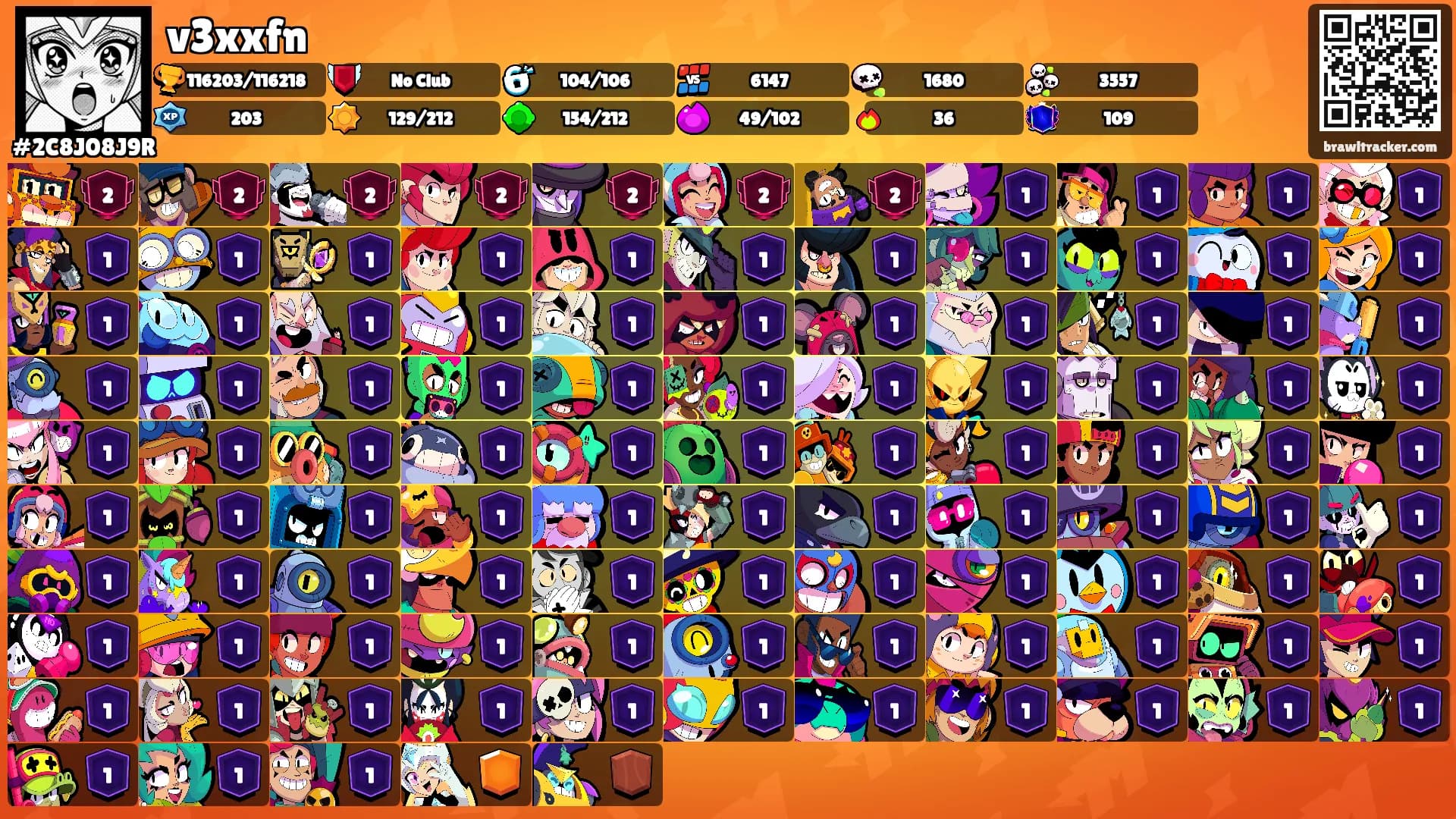 v3xxfn's Ranks