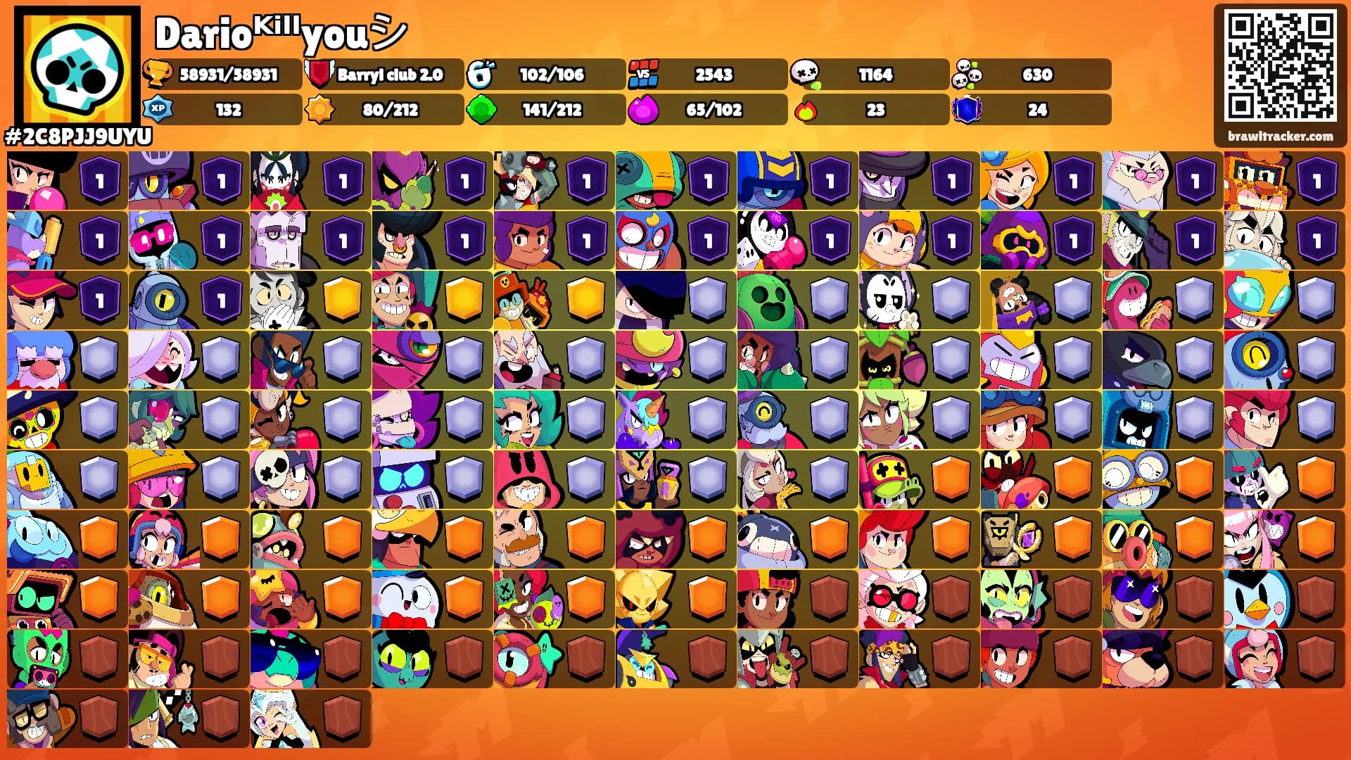 Darioᴷⁱˡˡyouシ's Ranks