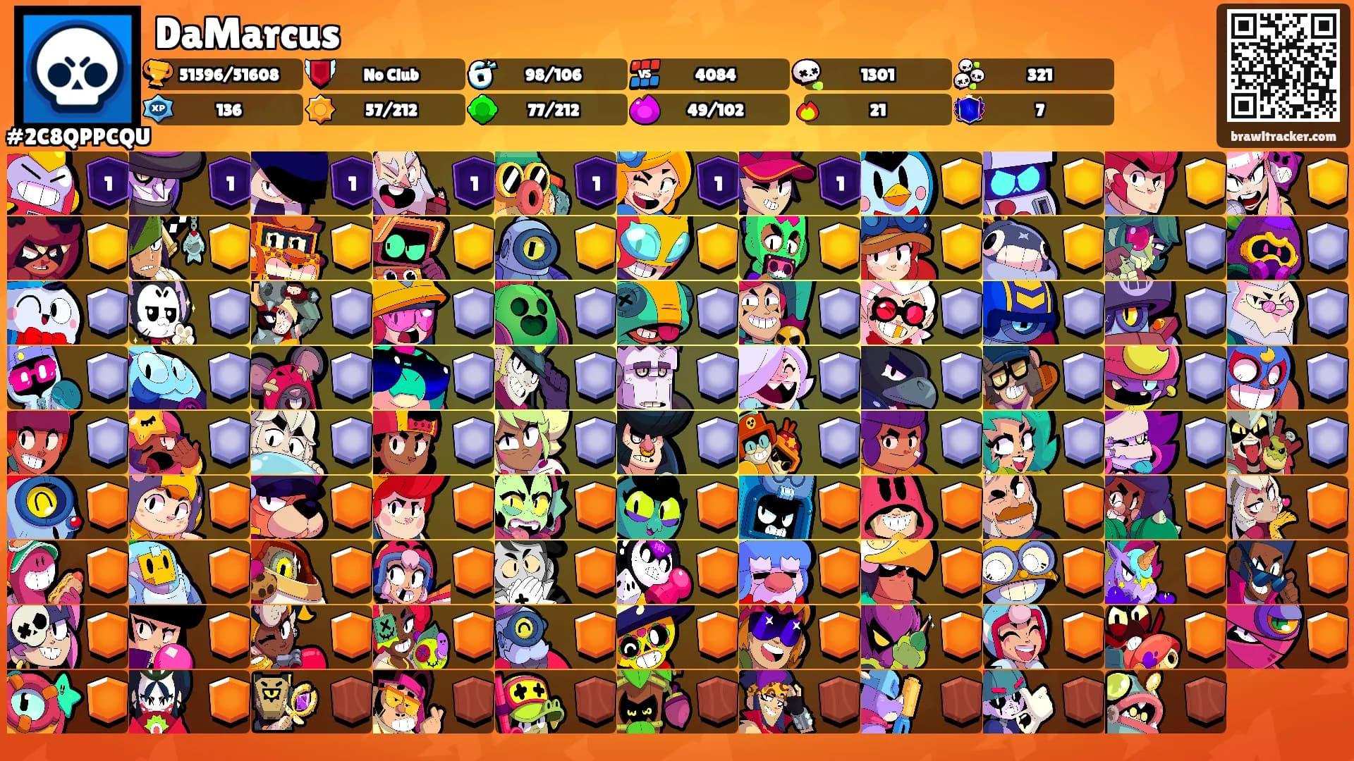 DaMarcus's Ranks