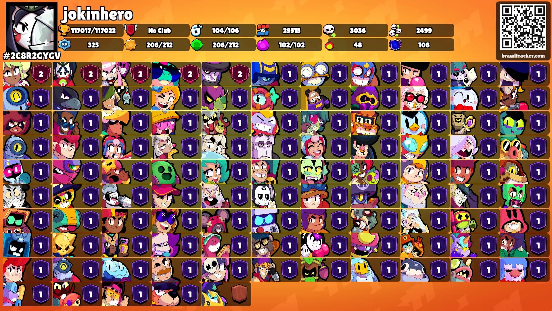jokinhero's Ranks