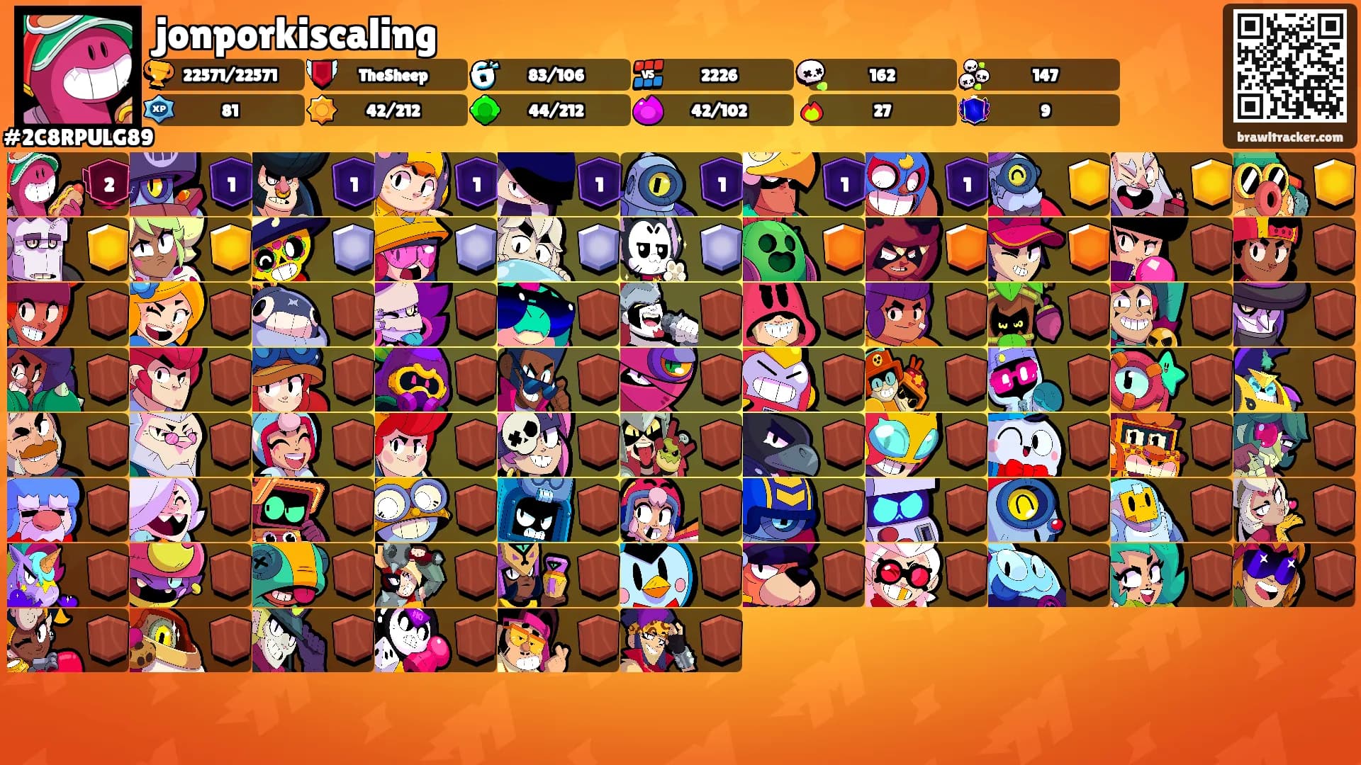 jonporkiscaling's Ranks