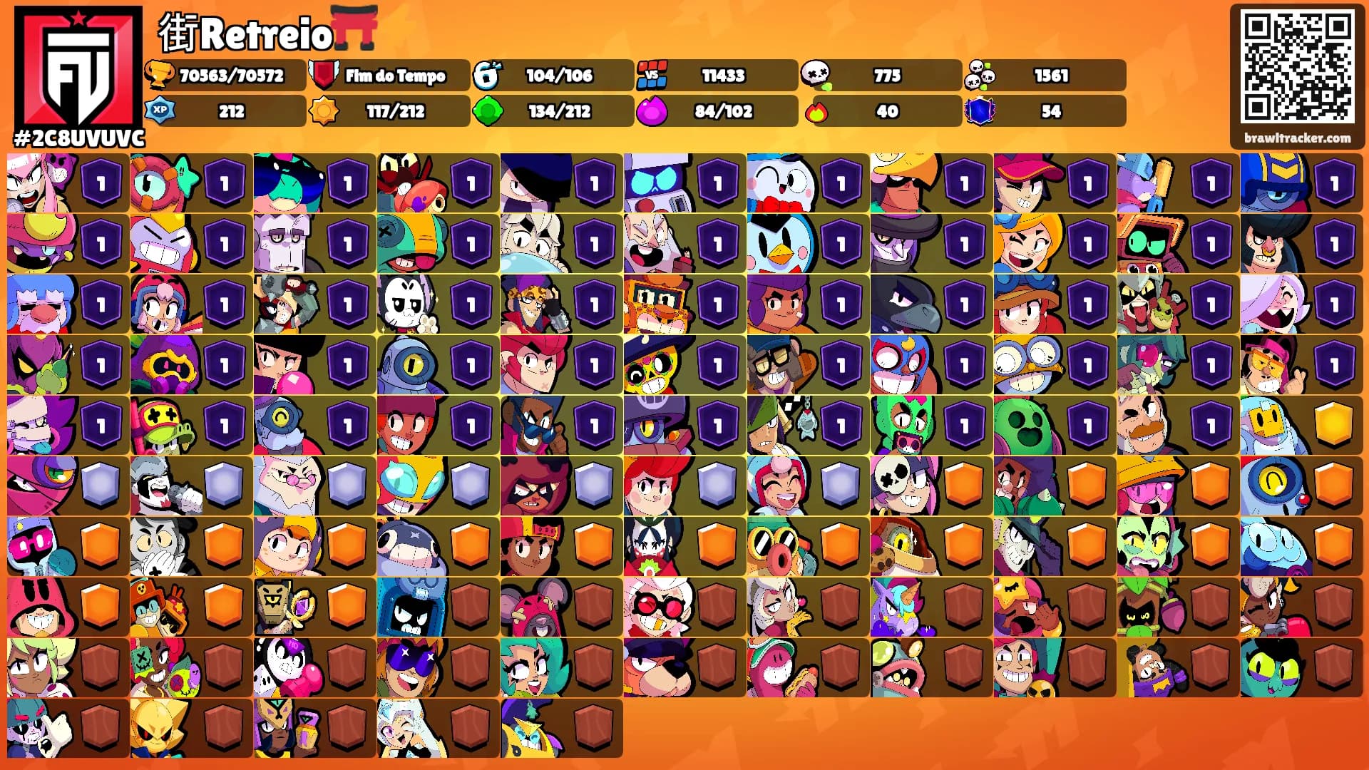 街Retreio⛩️⚡️'s Ranks