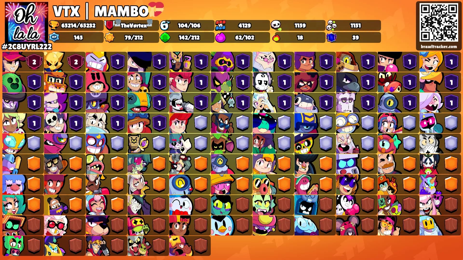 VTX | MAMBO💝's Ranks