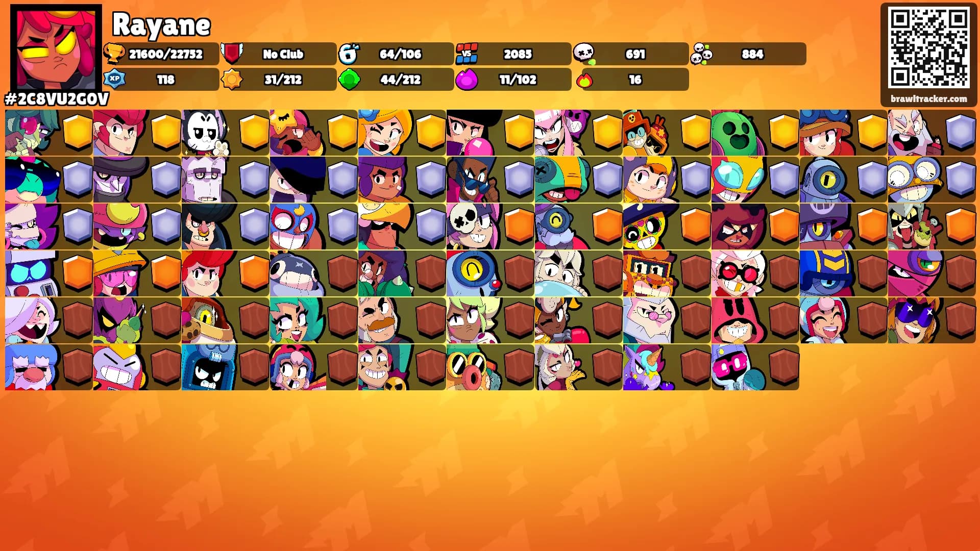 Rayane's Ranks