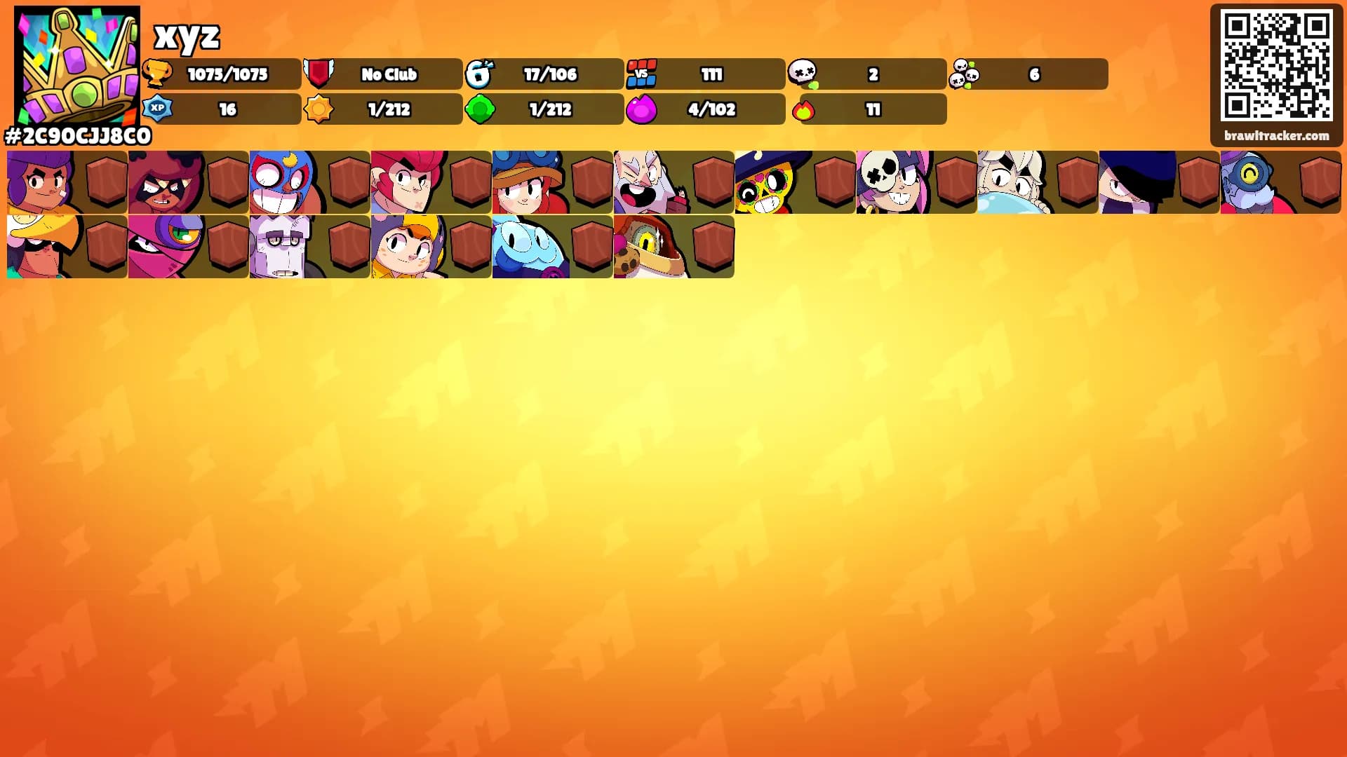 xyz's Ranks