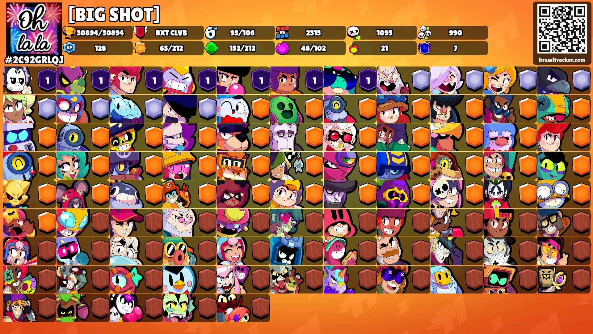 [BIG SHOT]'s Ranks