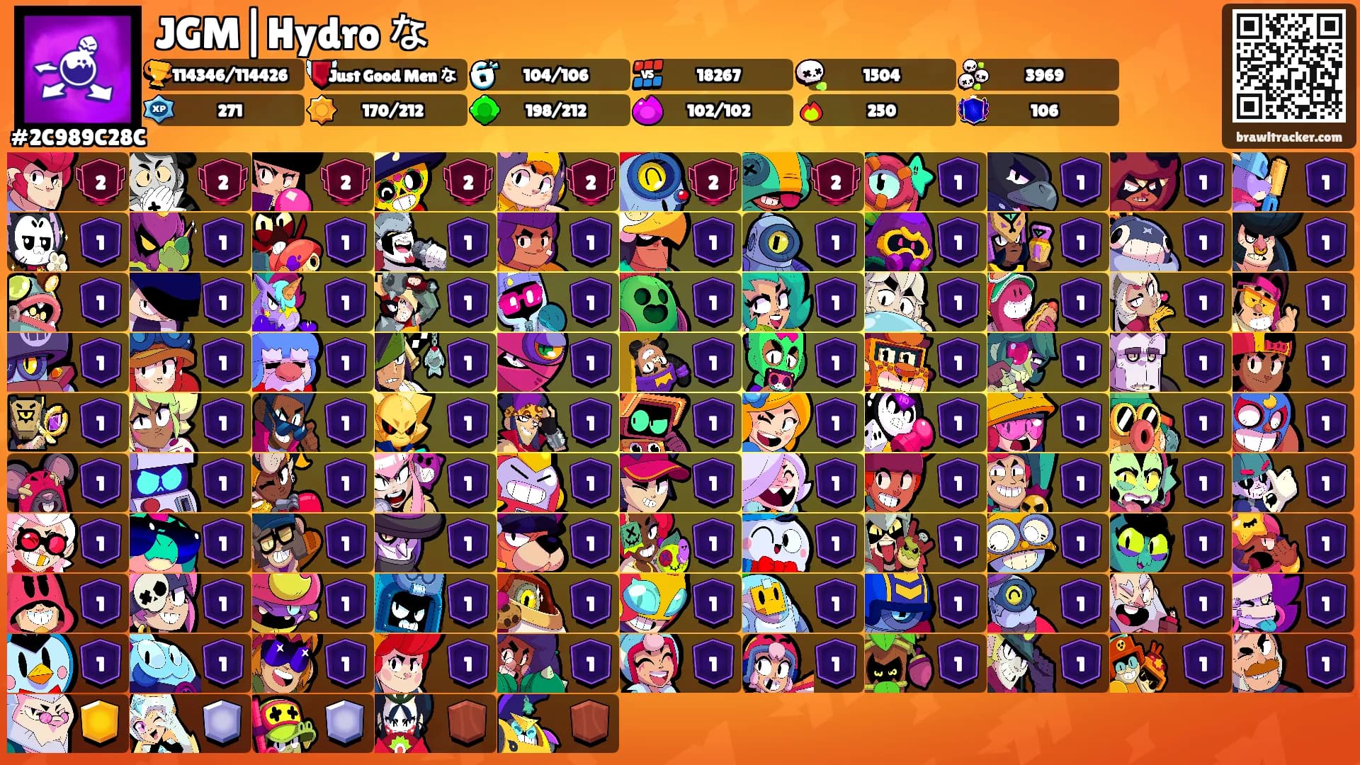 JGM|Hydro な's Ranks