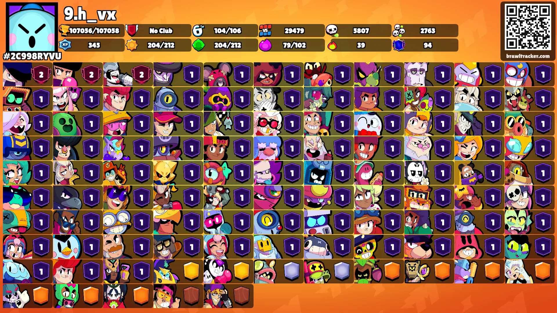 9.h_vx's Ranks