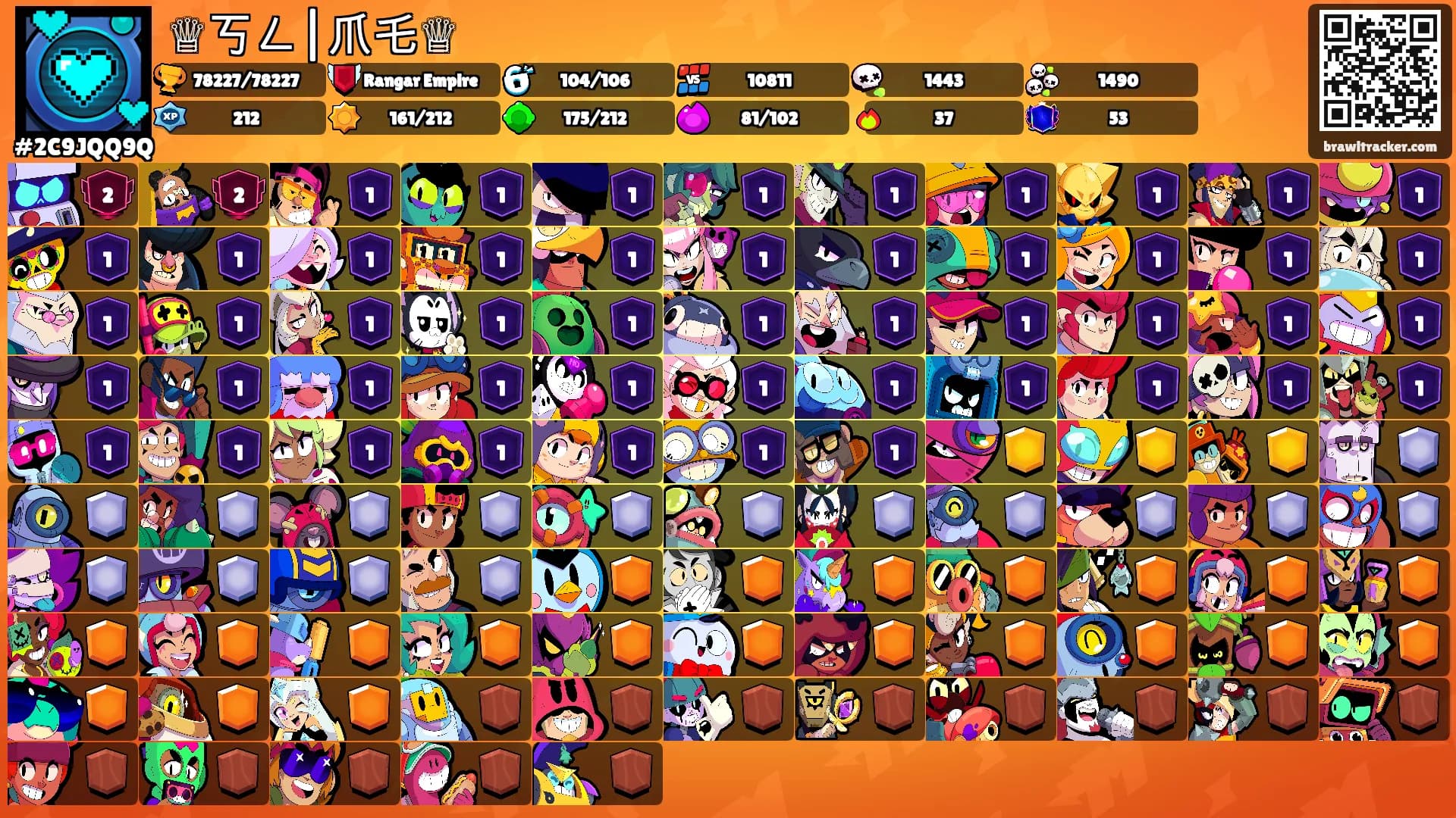 ♕︎丂ㄥ|爪乇♕︎'s Ranks