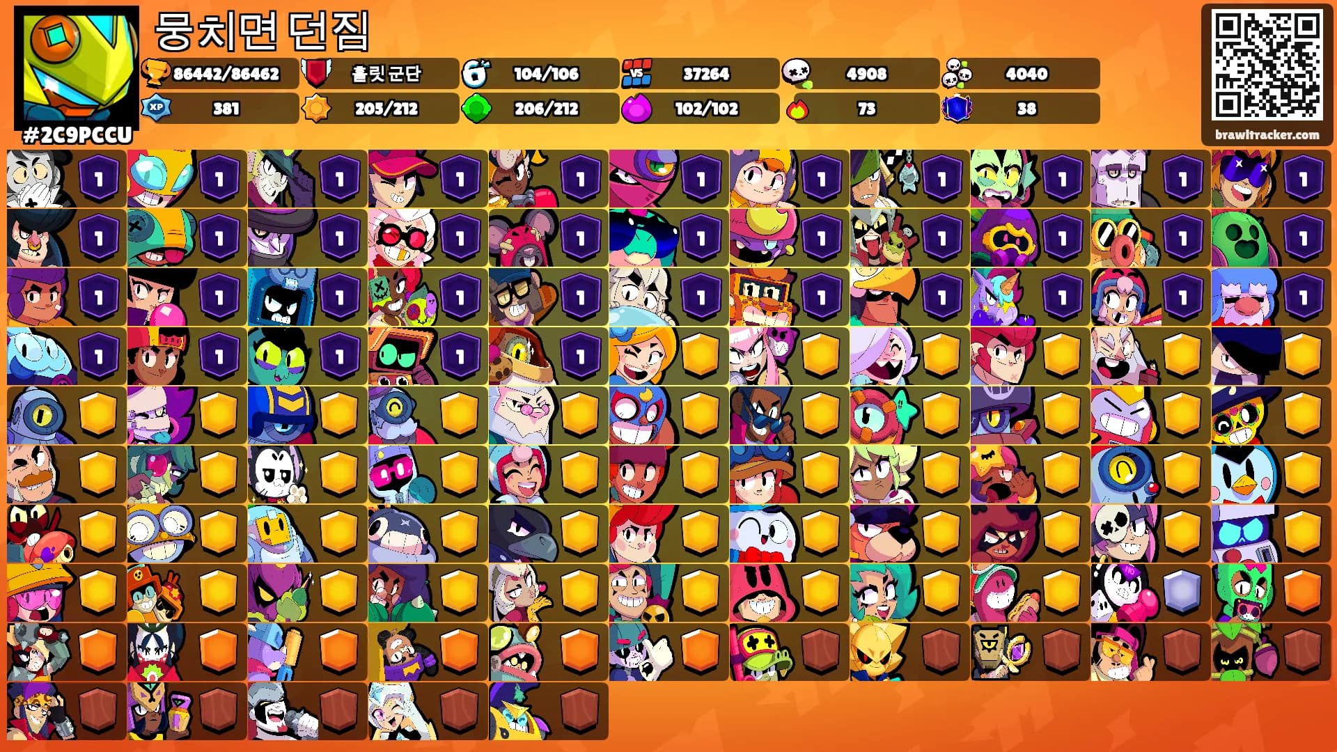 뭉치면 던짐's Ranks