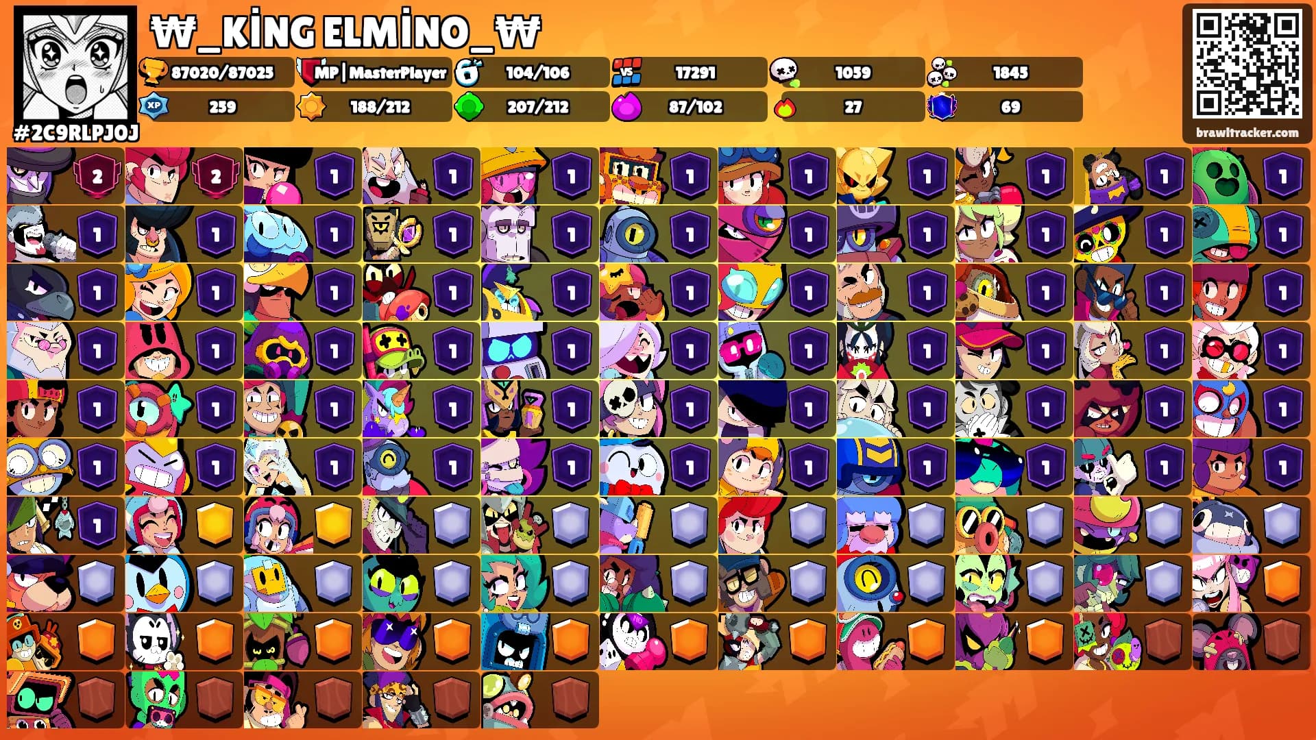 ₩_KİNG ELMİNO_₩'s Ranks
