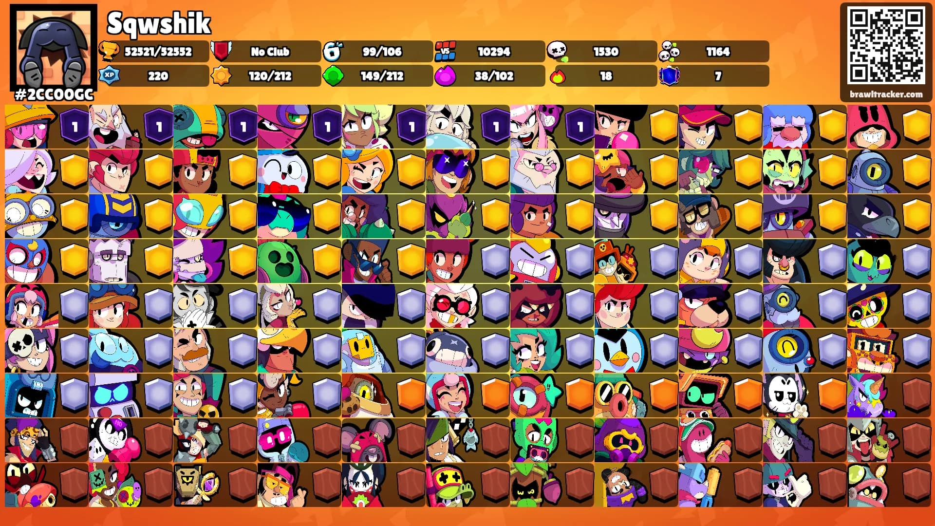 Sqwshik's Ranks