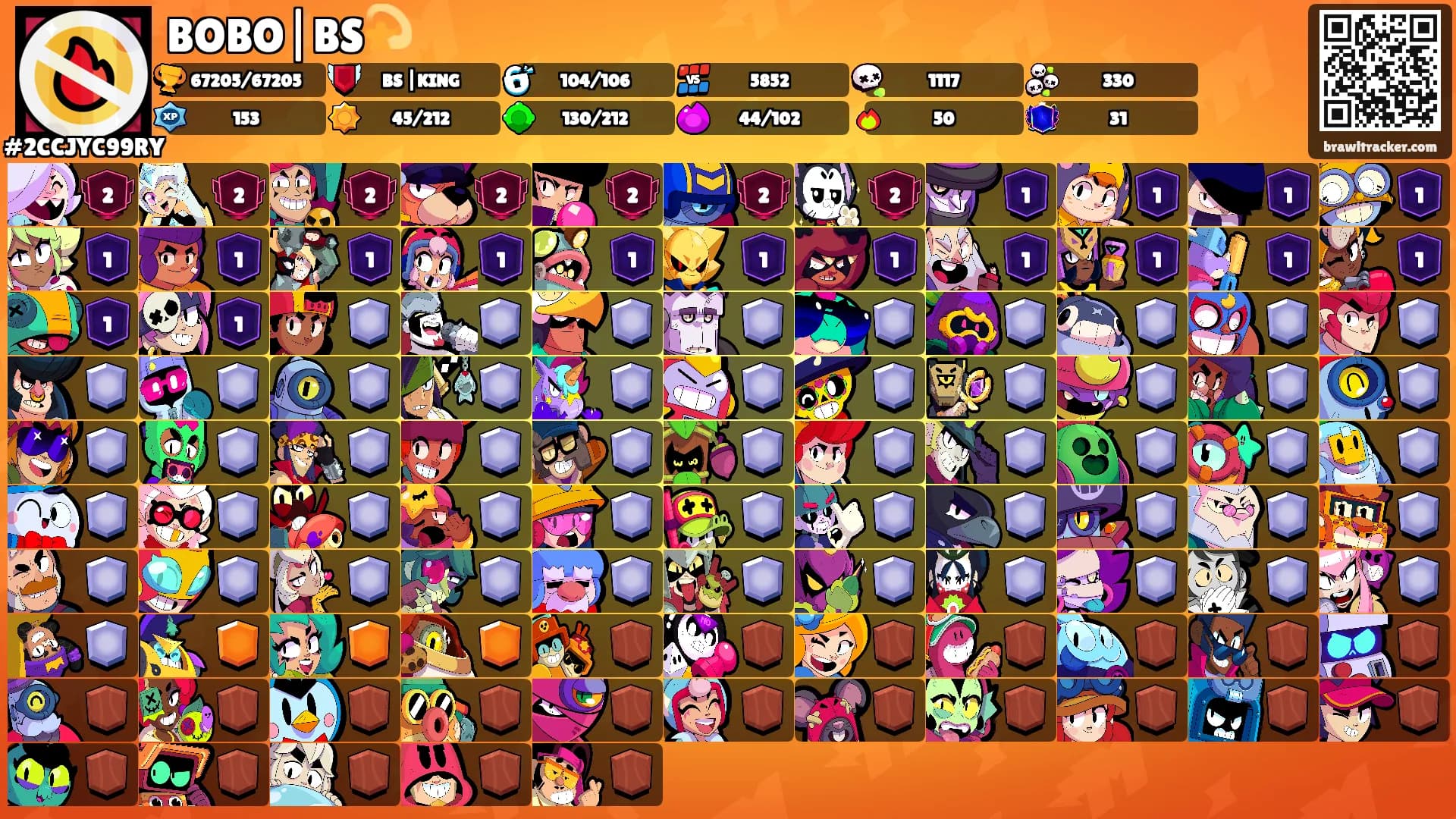 BOBO|BS💫's Ranks