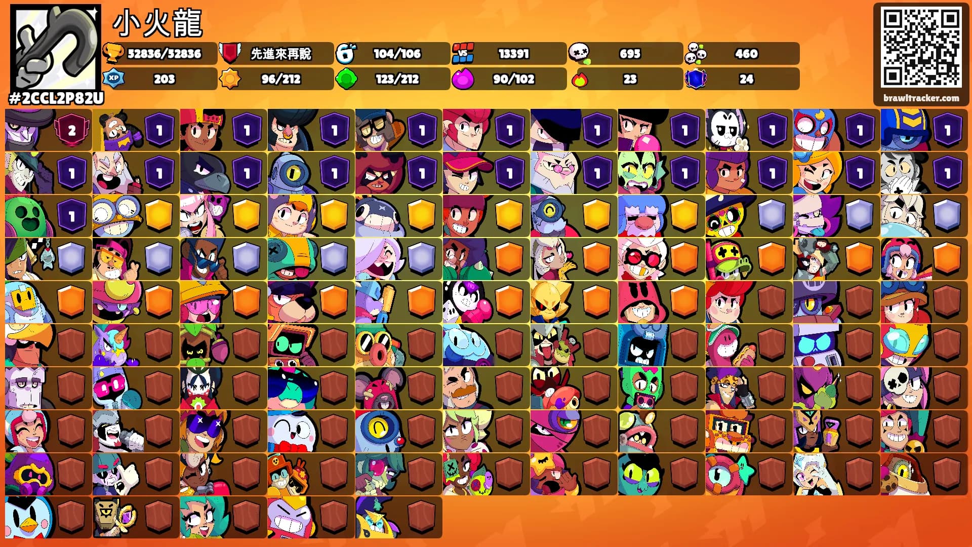 小火龍's Ranks