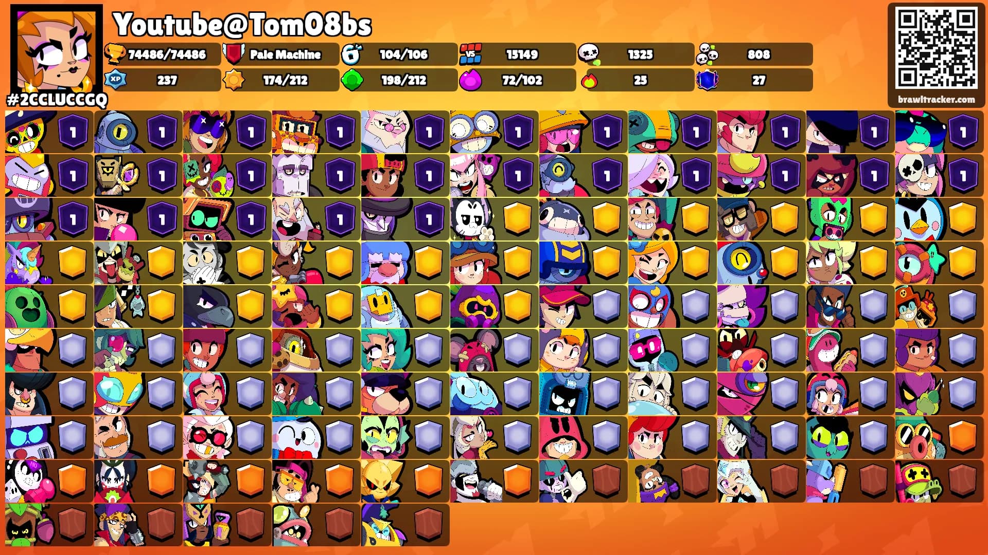 Youtube@Tom08bs's Ranks