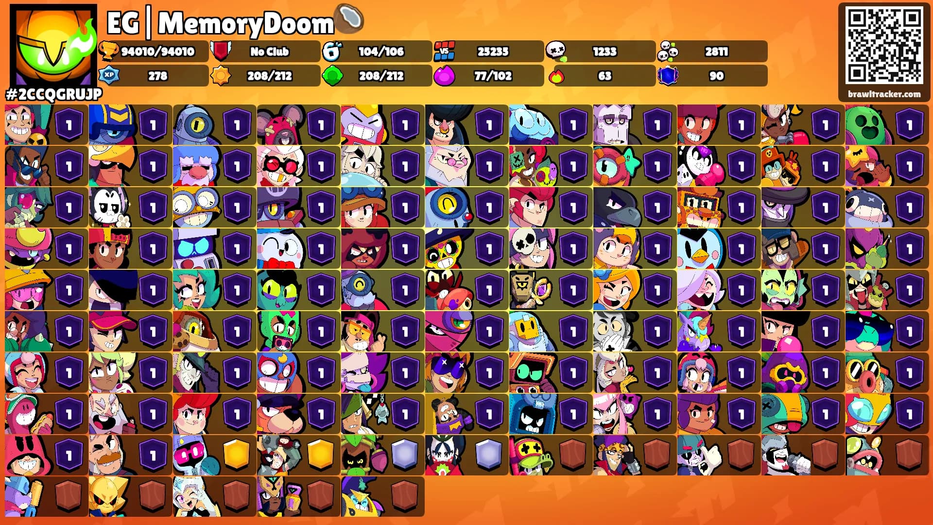 EG|MemoryDoom🥥's Ranks