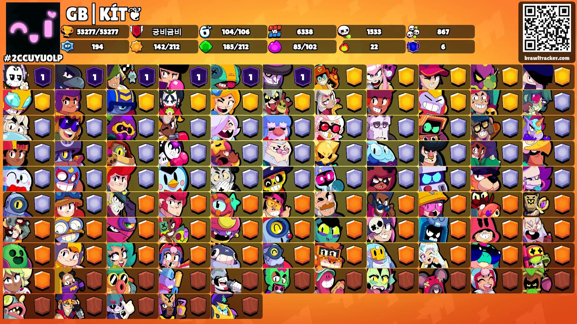 GB|KÍT❦'s Ranks