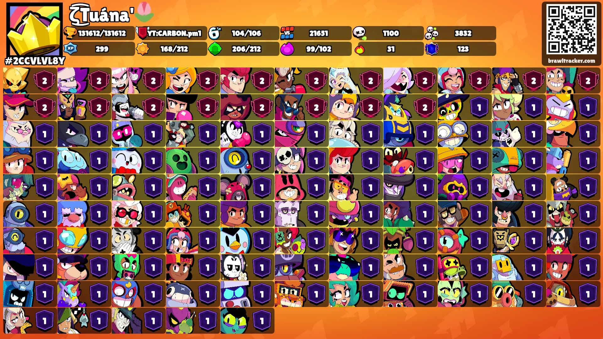 ζ͜͡Tuána'🌷's Ranks