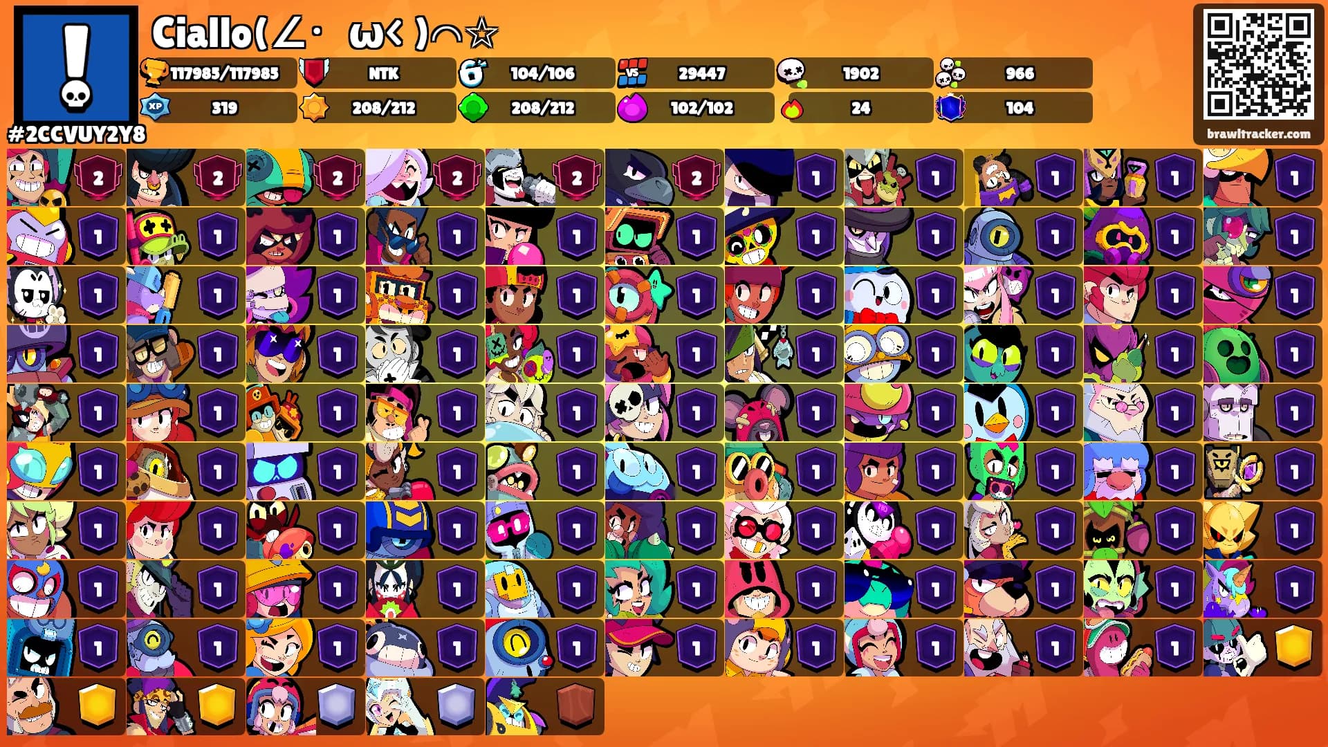 Ciallo(∠・ω< )⌒☆'s Ranks
