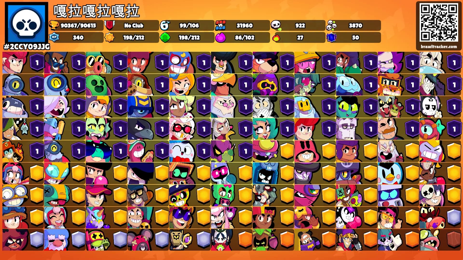 嘎拉嘎拉嘎拉's Ranks