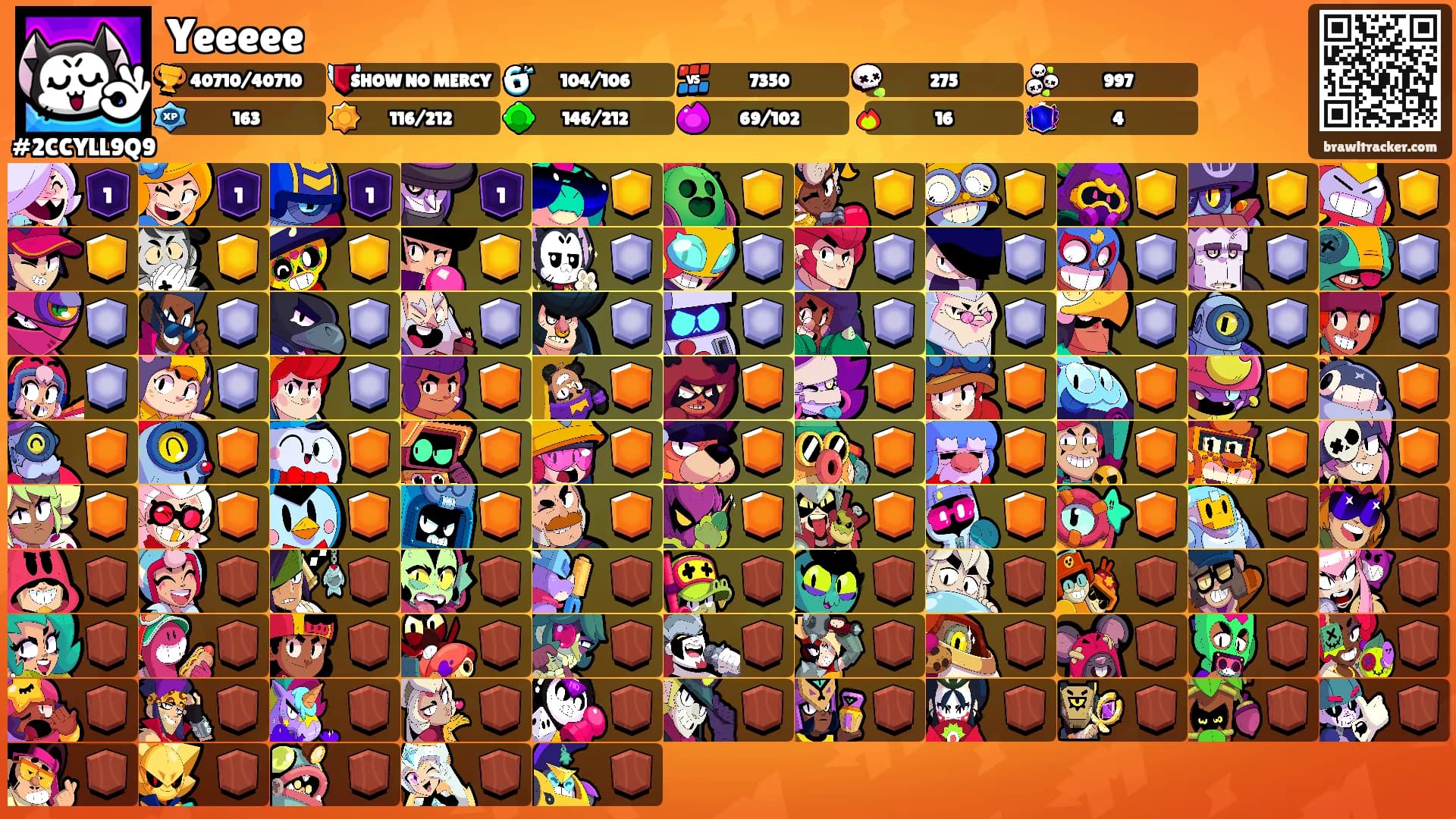 Yeeeee's Ranks
