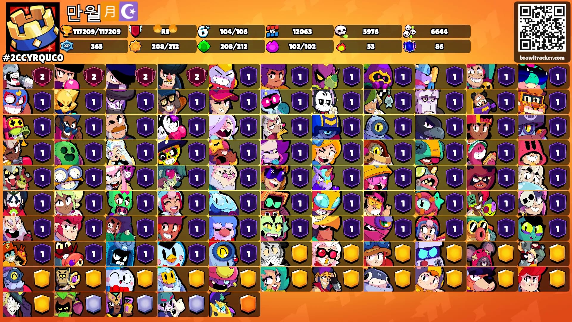 만월🈷️☪️'s Ranks