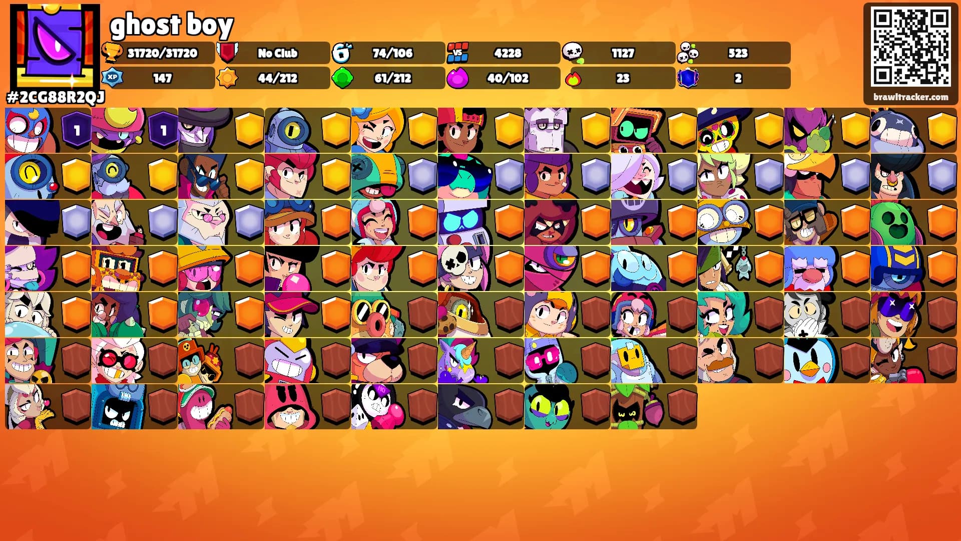 ghost boy's Ranks
