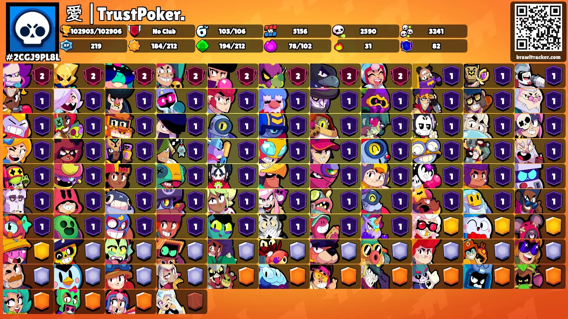 愛 |TrustPoker.'s Ranks