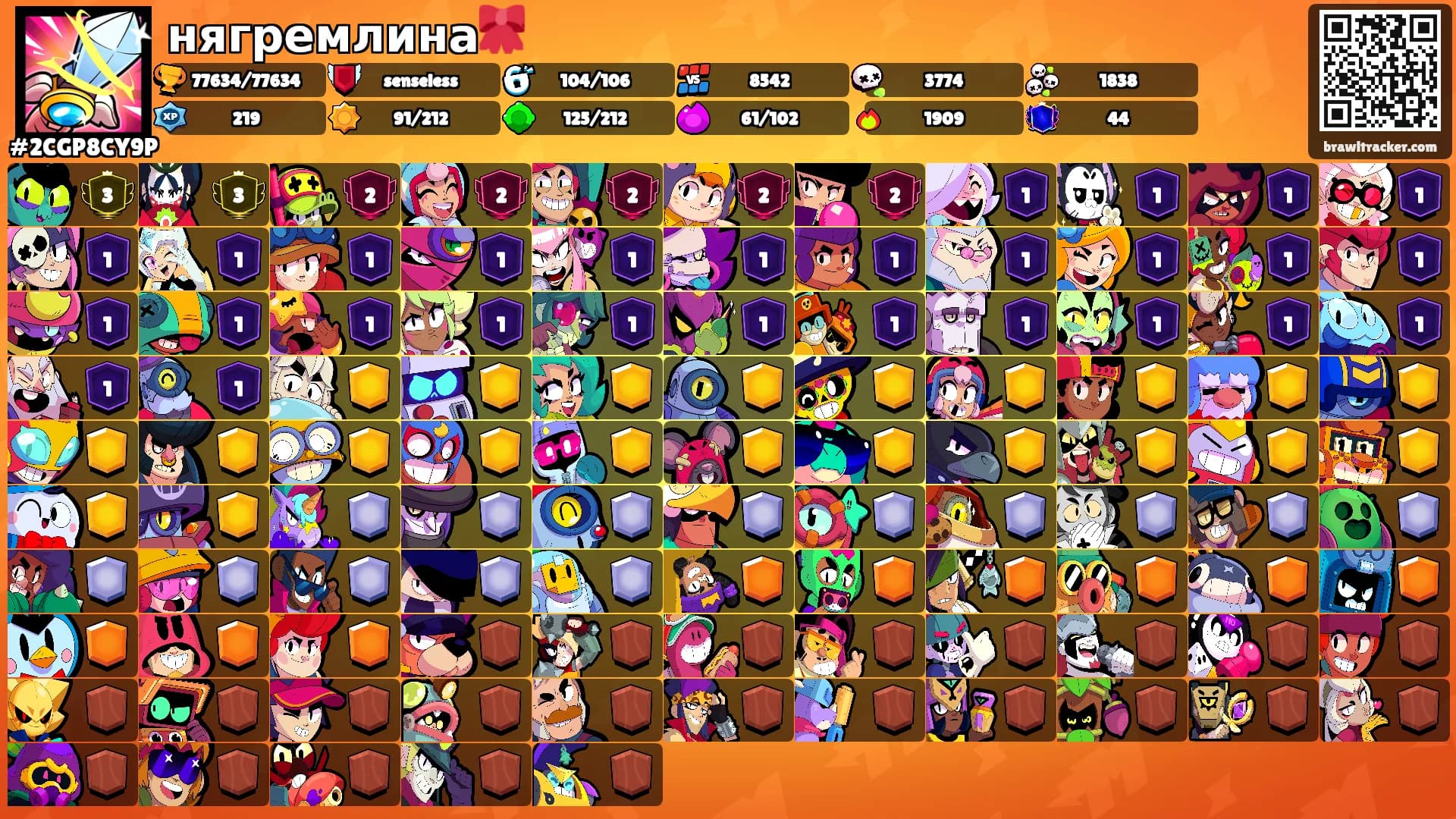 нягремлина🎀's Ranks