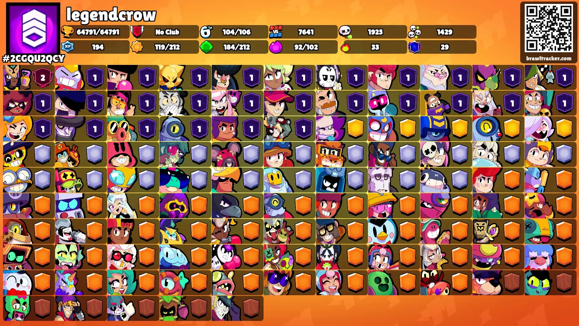 legendcrow's Ranks