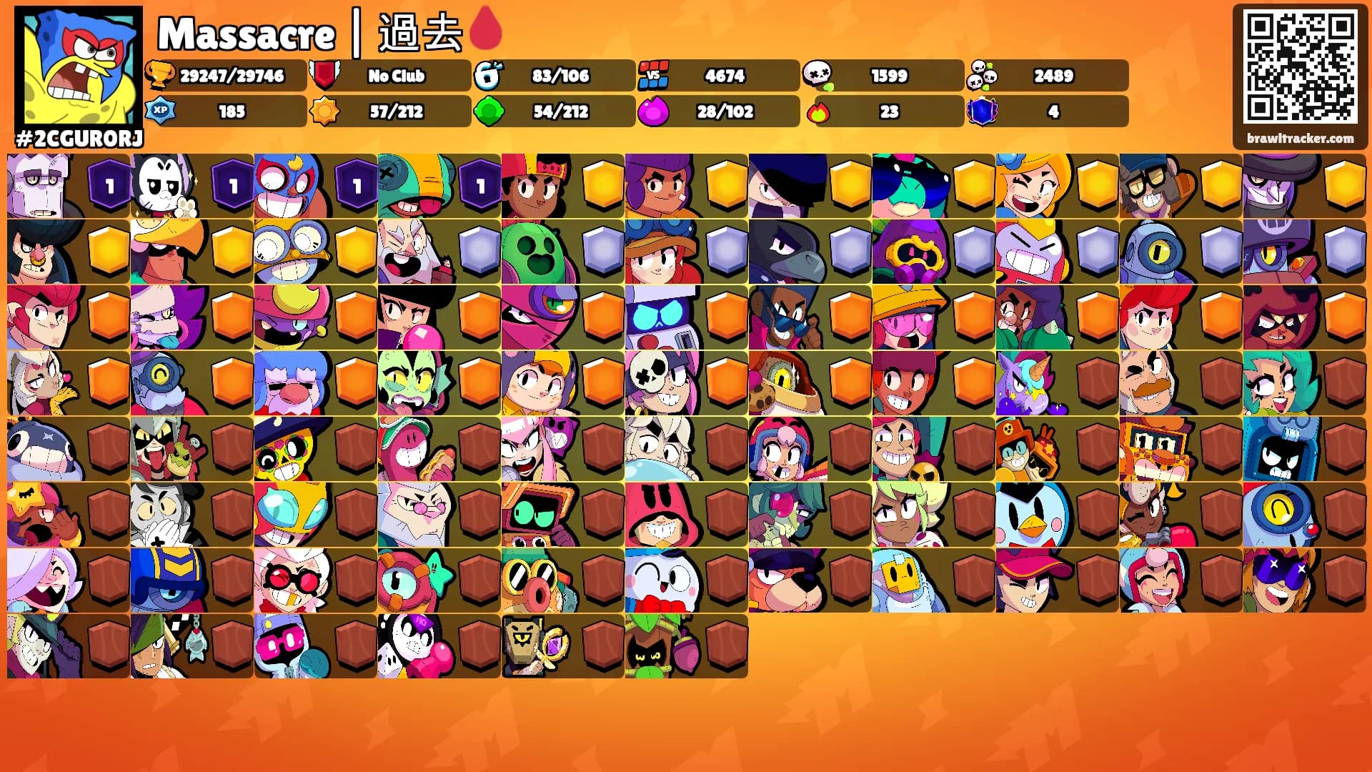 Massacre | 過去🩸's Ranks