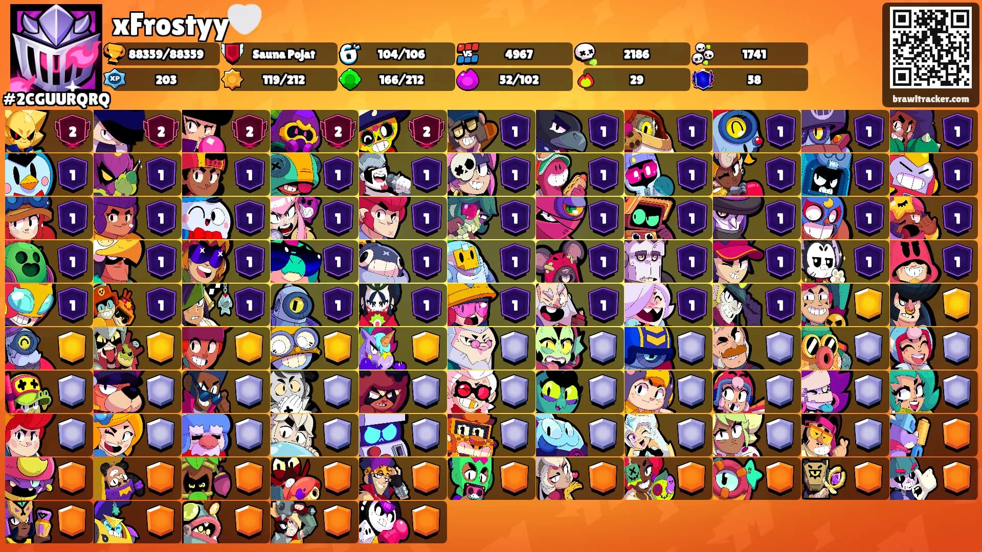 xFrostyy🤍's Ranks