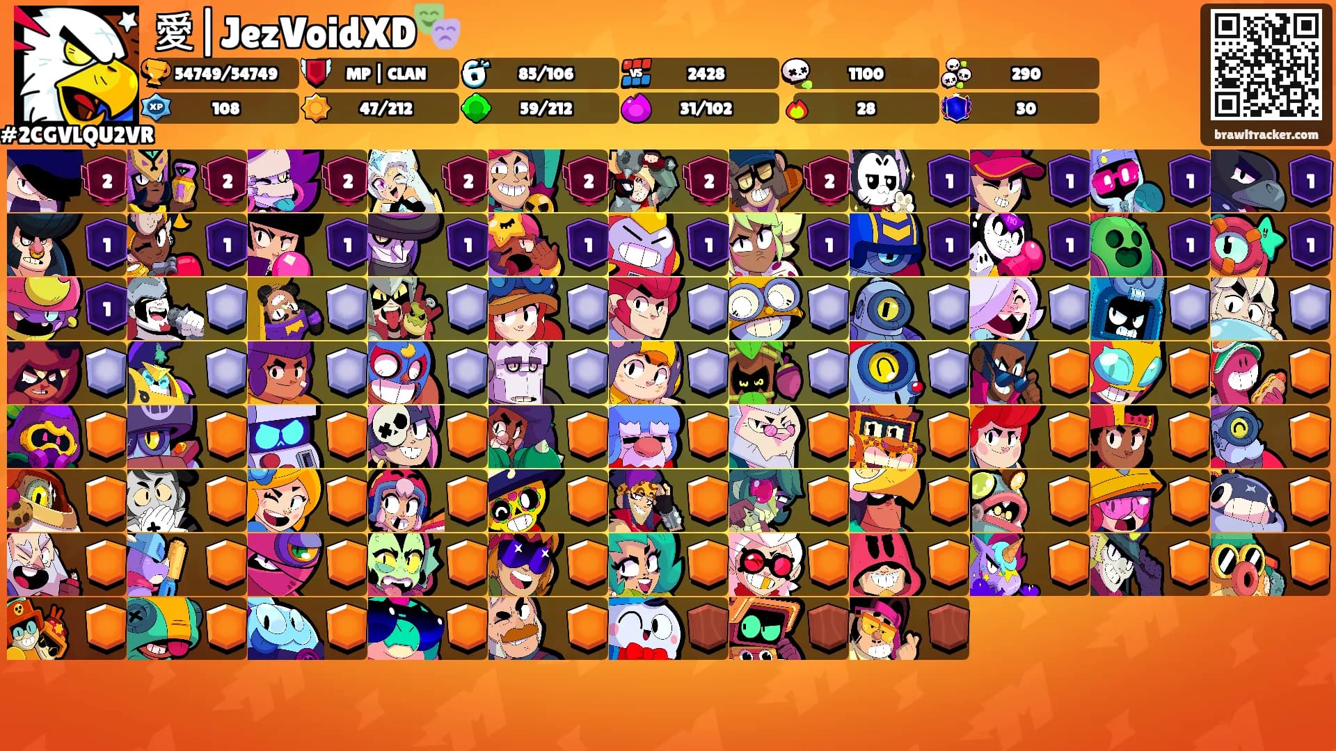 愛|JezVoidXD🎭's Ranks
